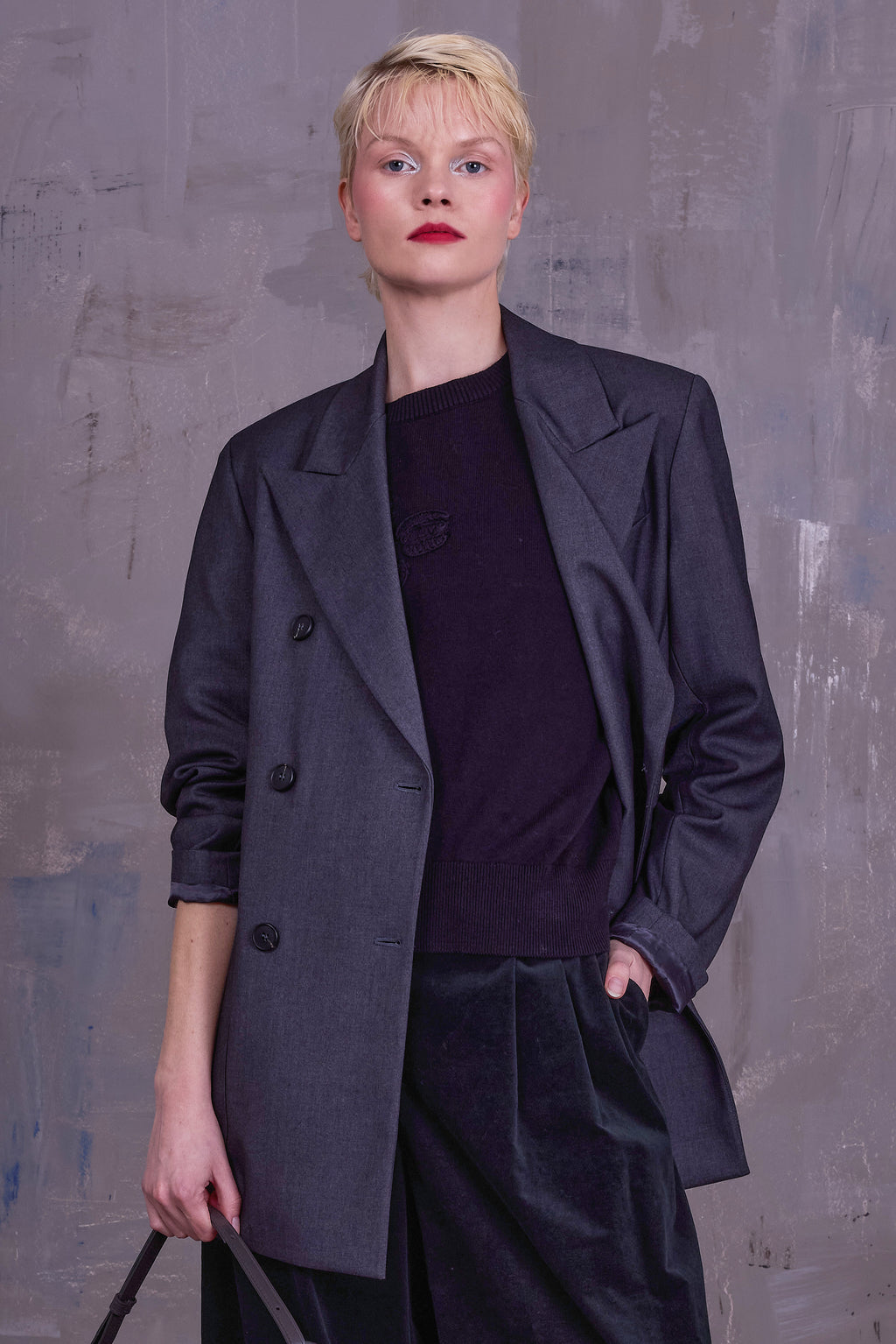 Glenn antraciete blazer