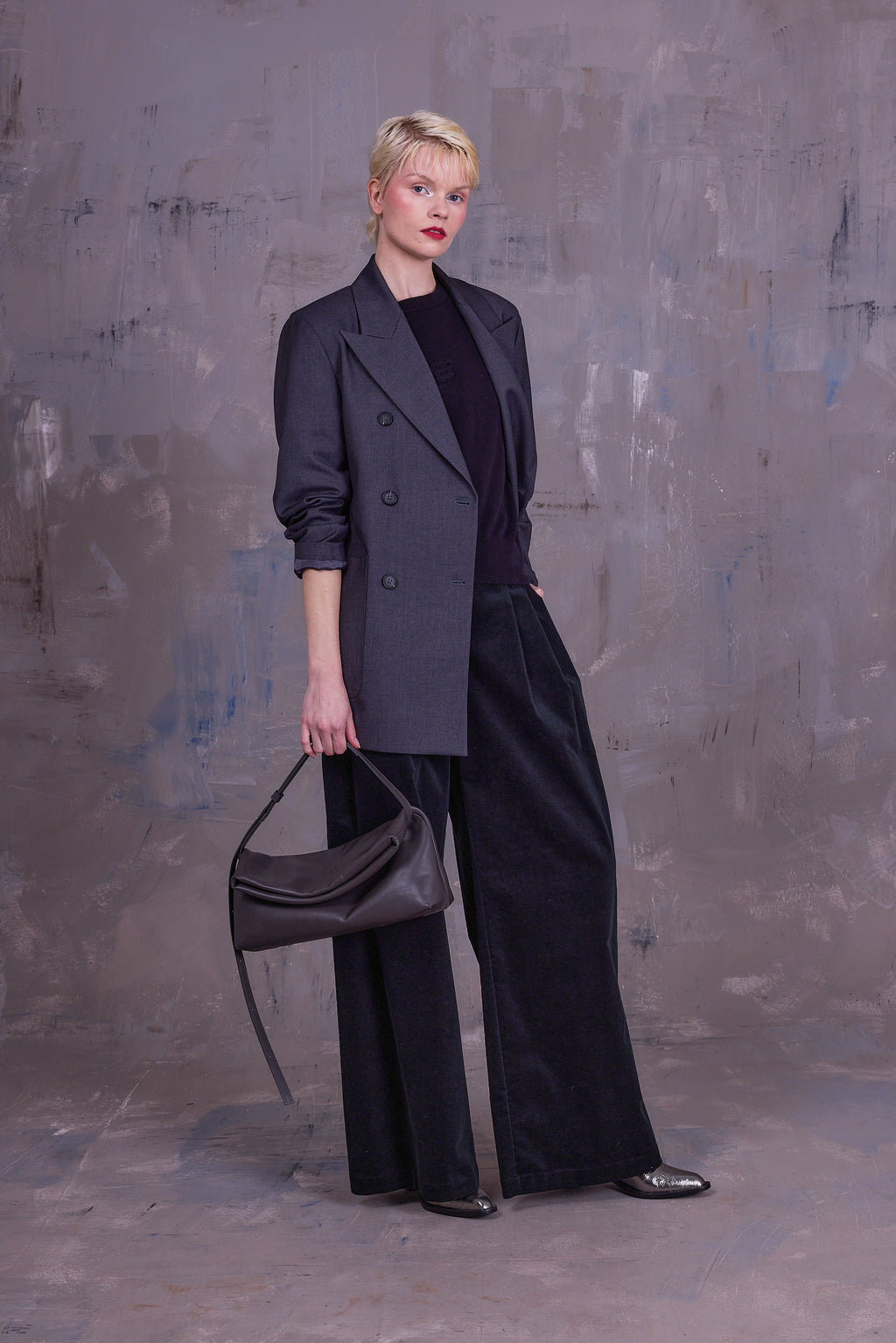 Glenn antraciete blazer