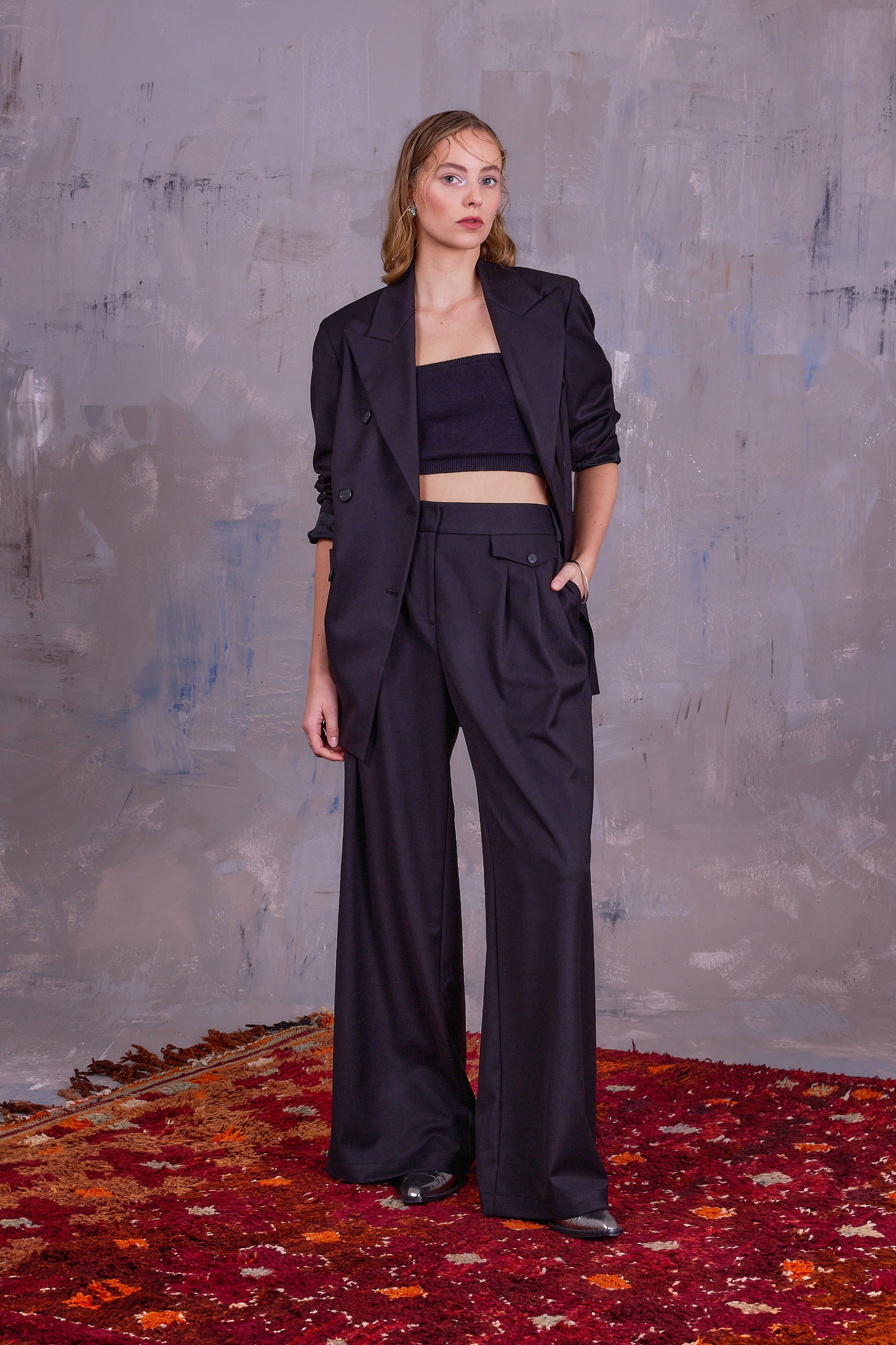 Glenn blazer in black