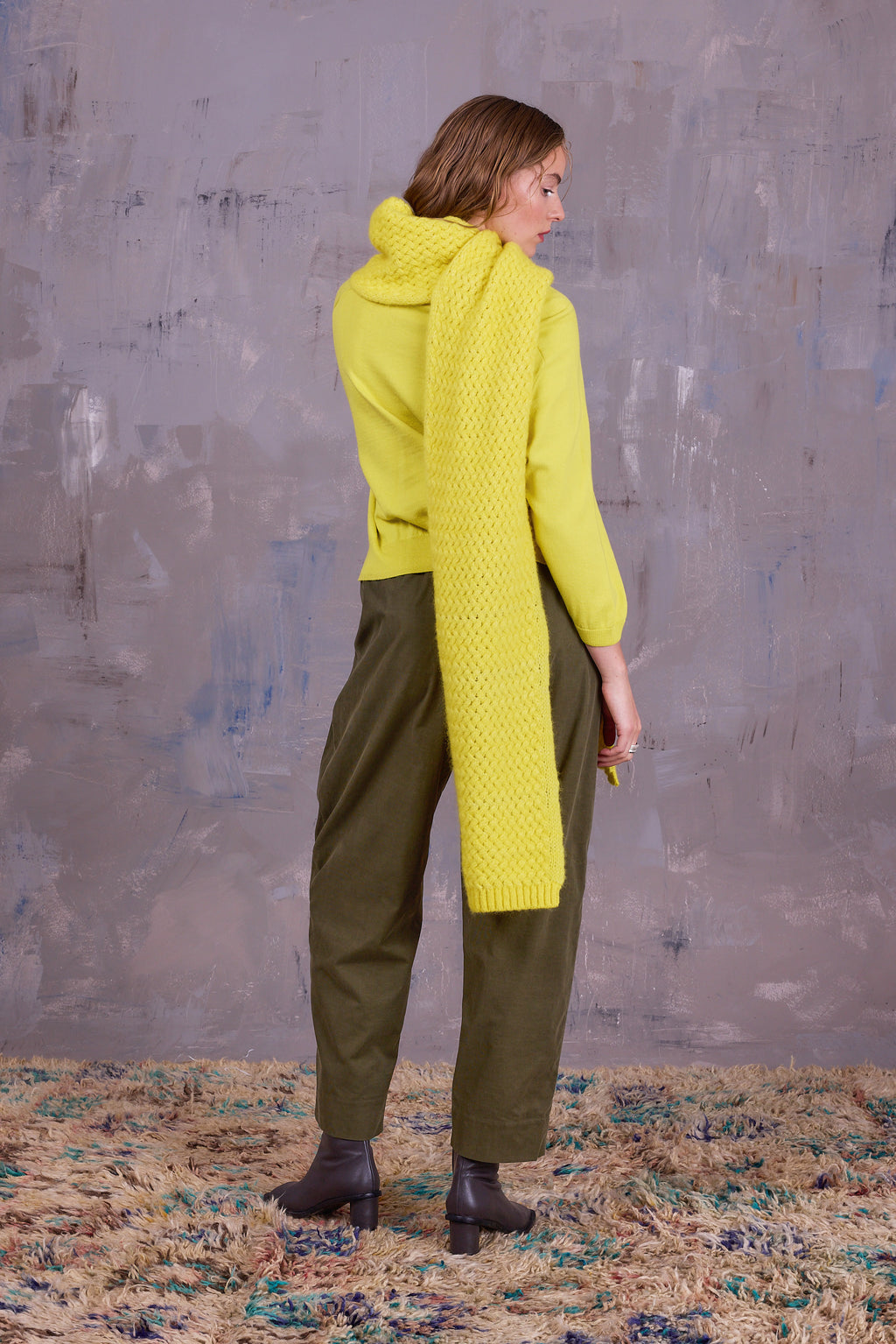 Gabin kanariegele sjaal