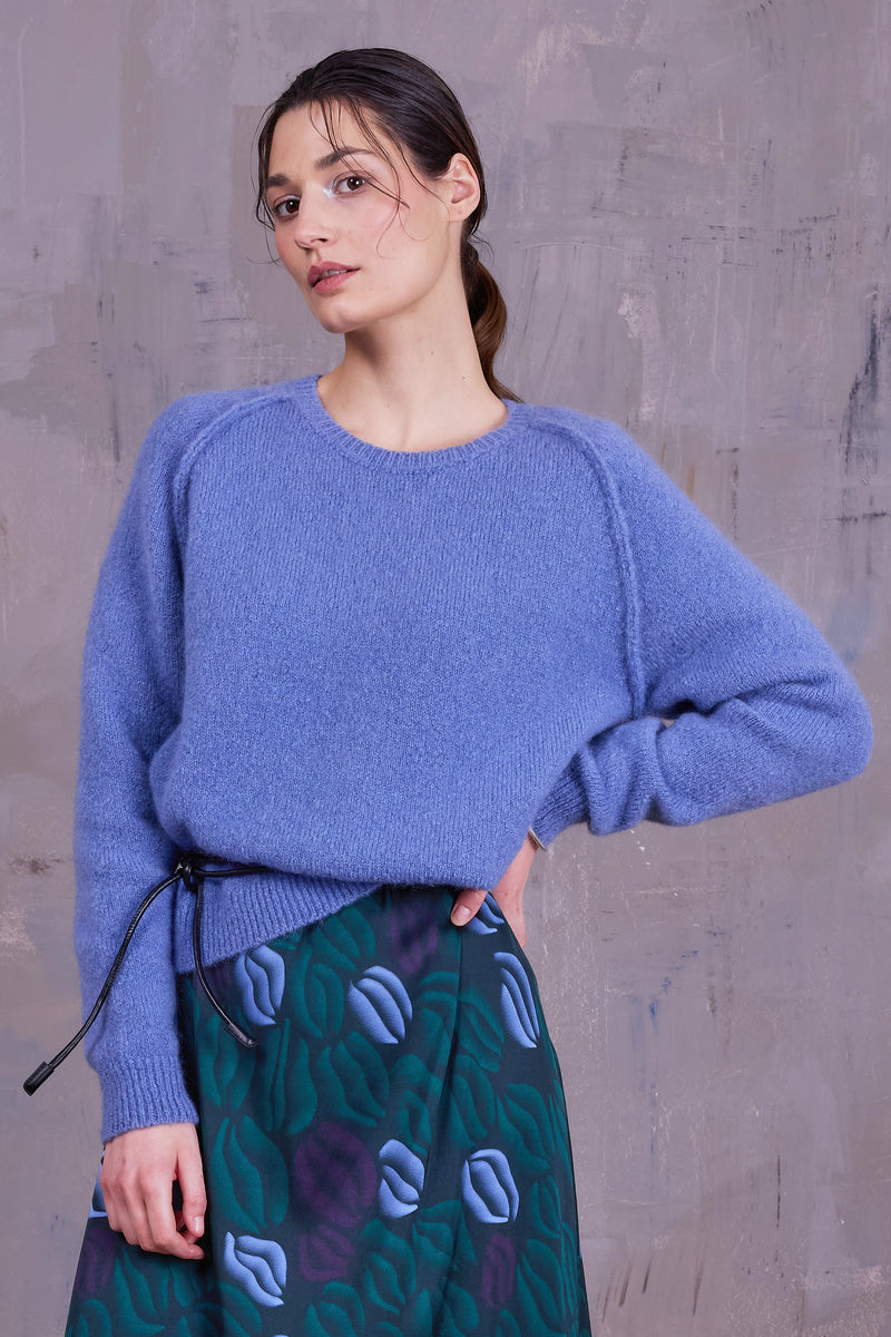 Gilke trui in madonna blue