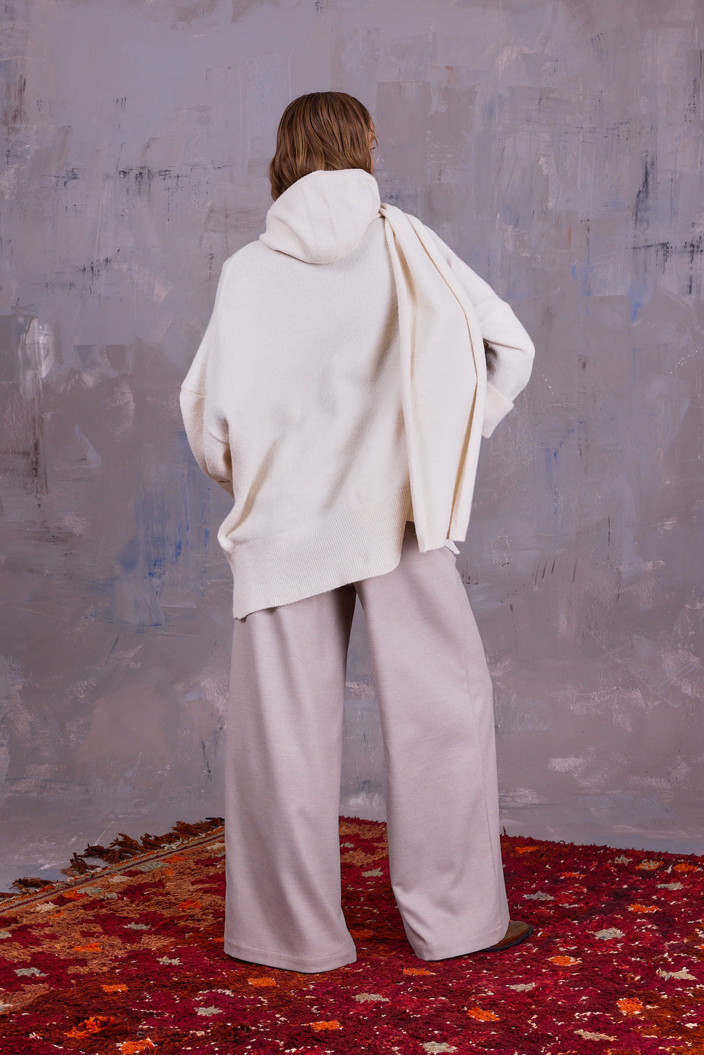 Grenoble cardigan in ecru