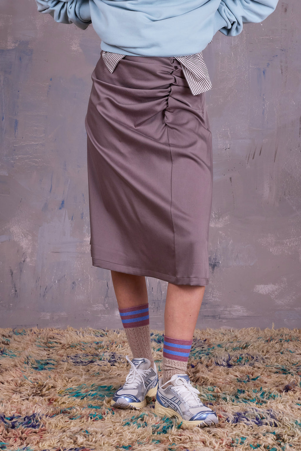  Greta skirt in moon rock 