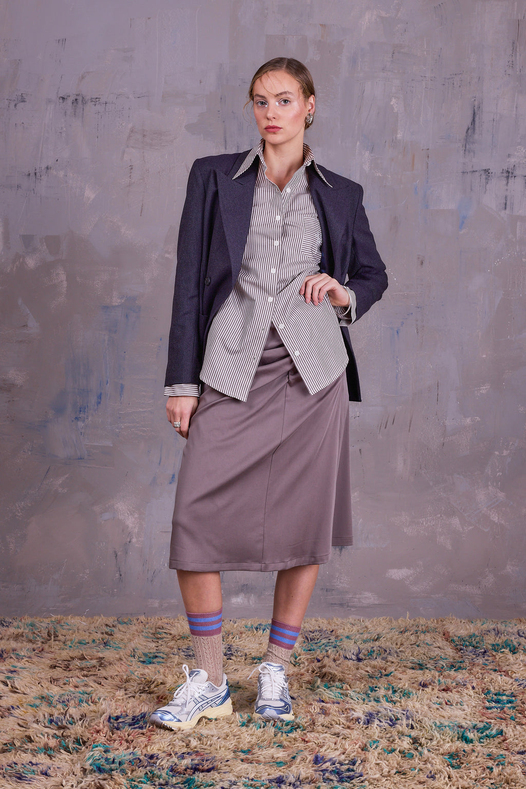  Greta skirt in moon rock 