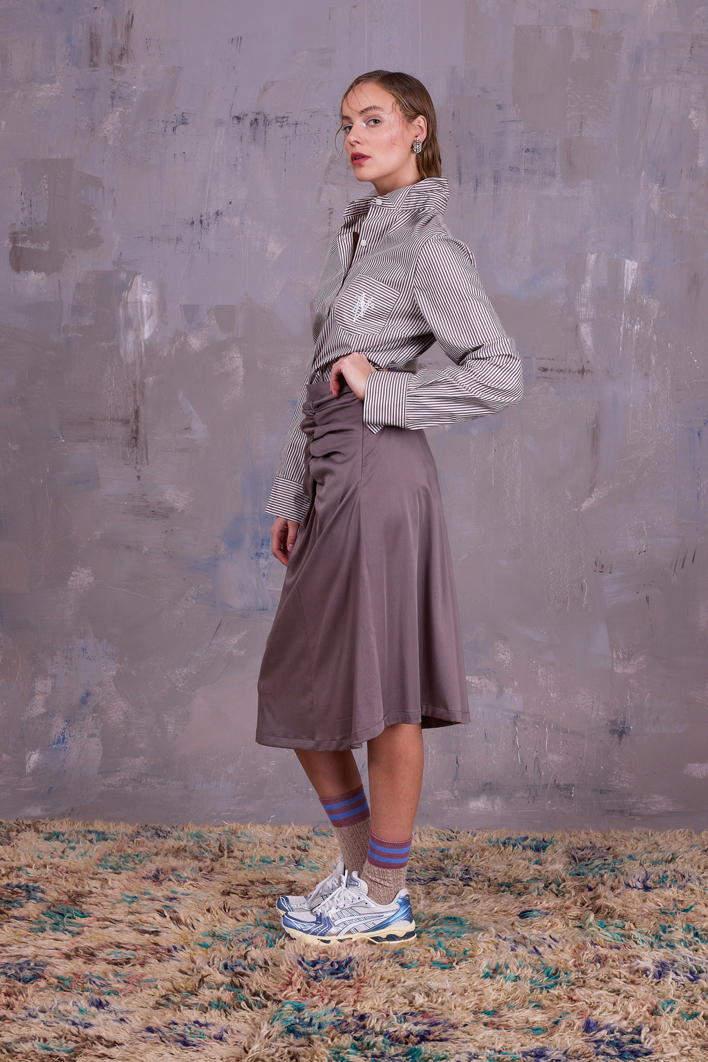  Greta skirt in moon rock 