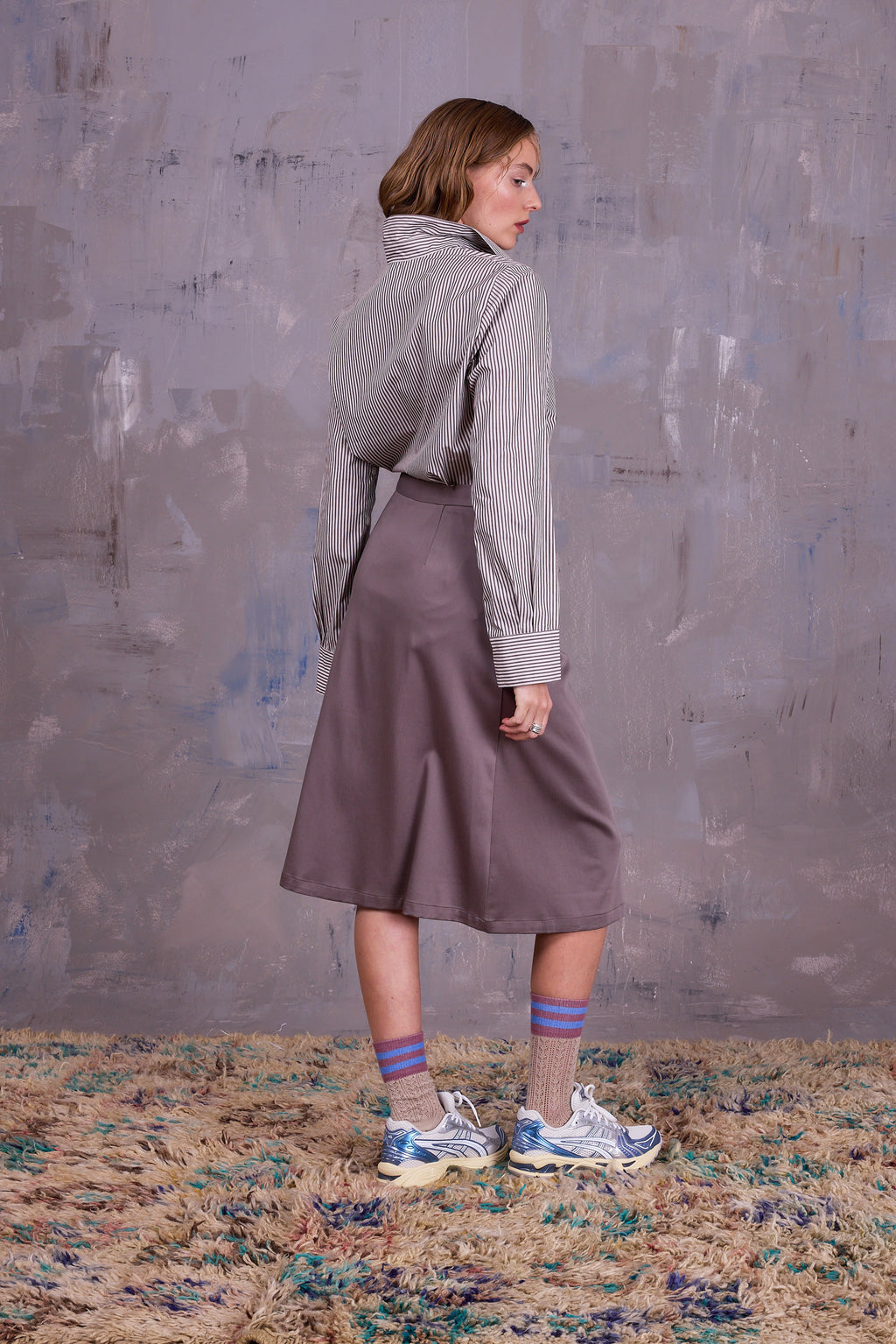  Greta skirt in moon rock 