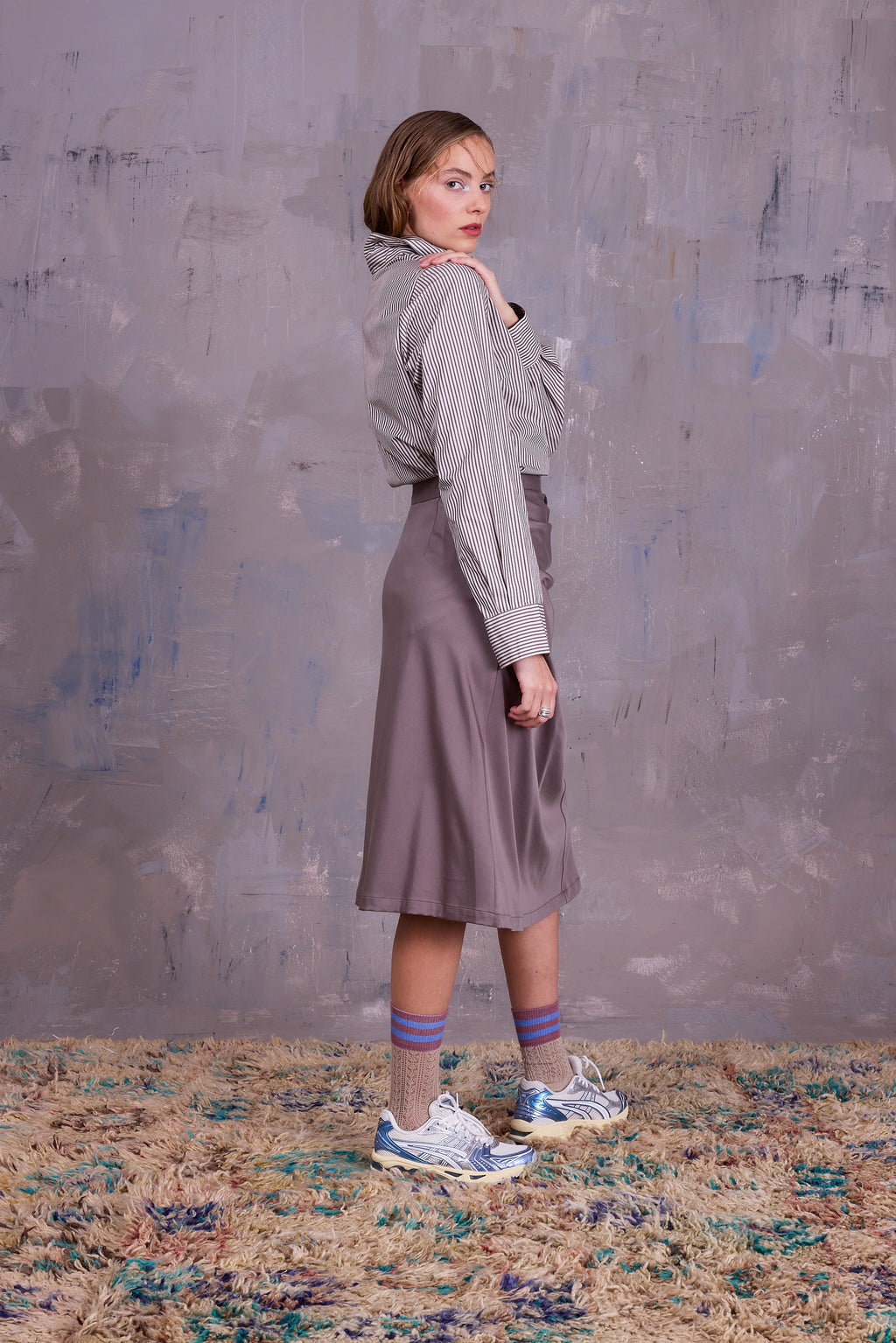  Greta skirt in moon rock 