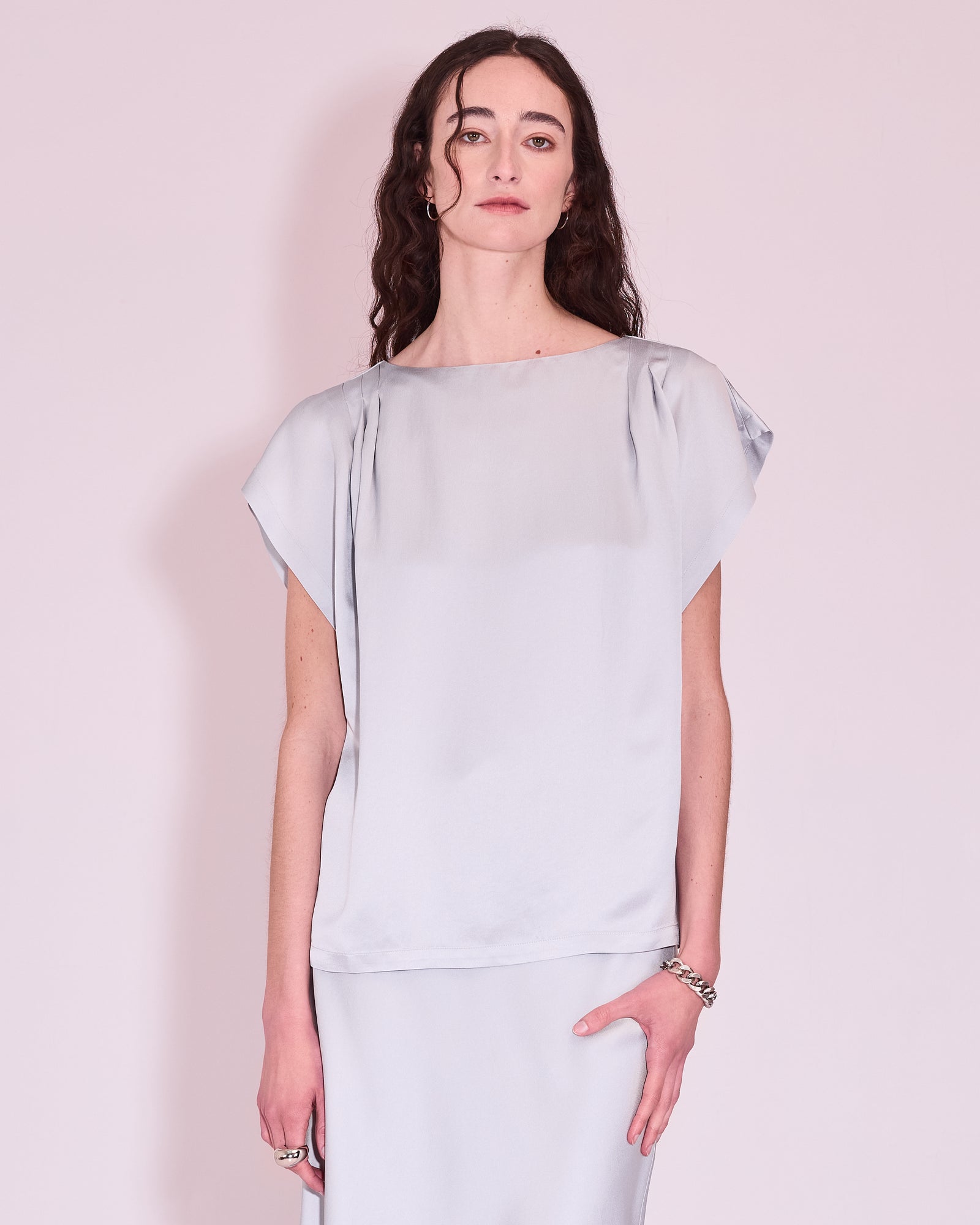  Julia top in silver