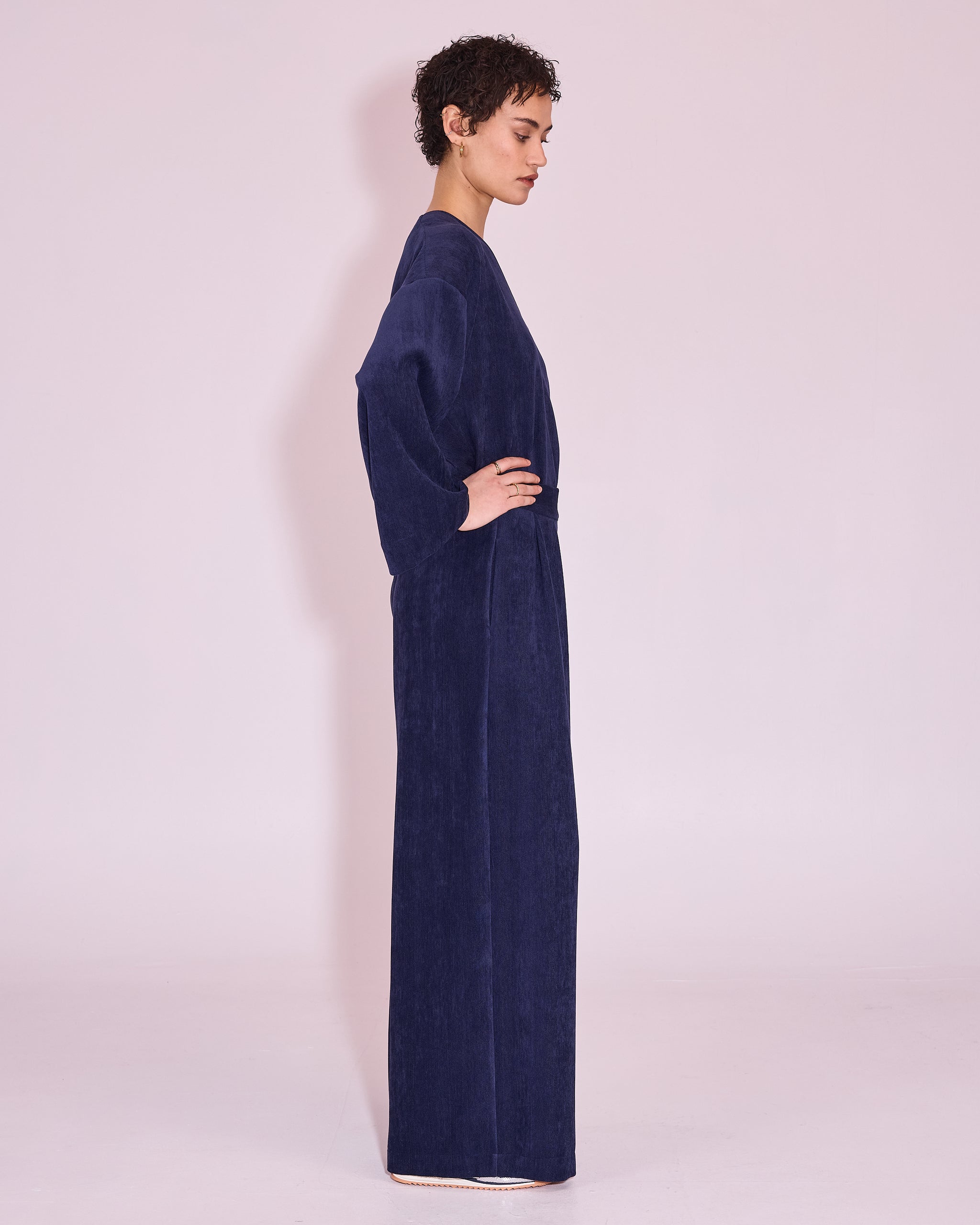 Gerda pull en cobalt foncé 
