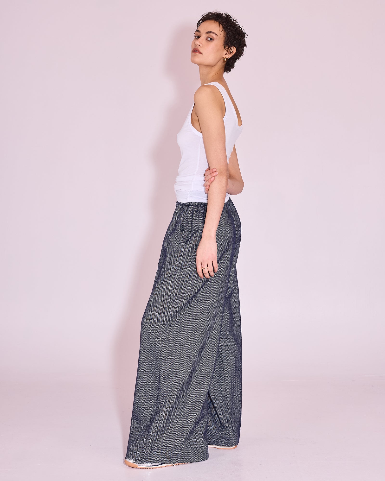 Huma white tank top