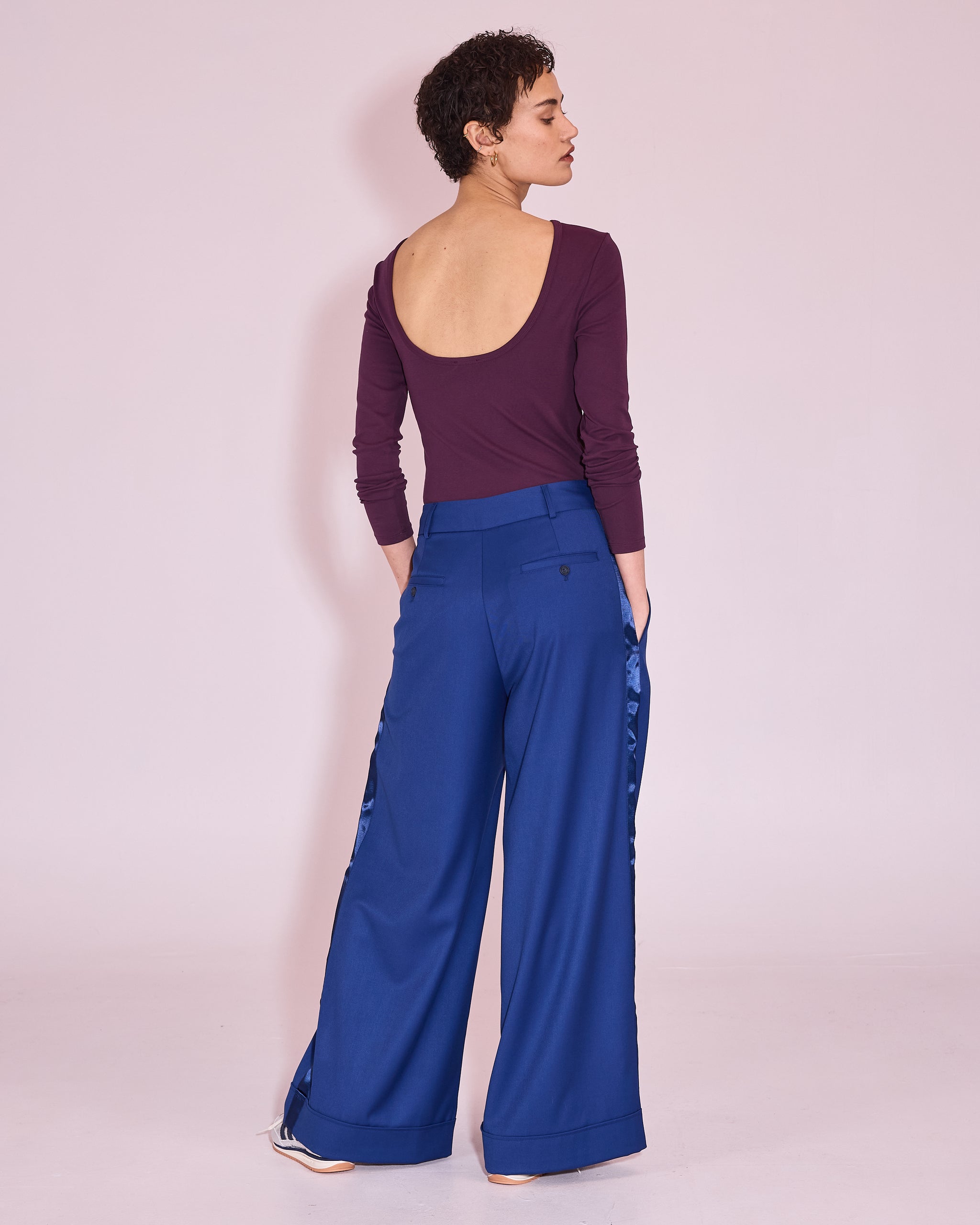Josette T-shirt in plum