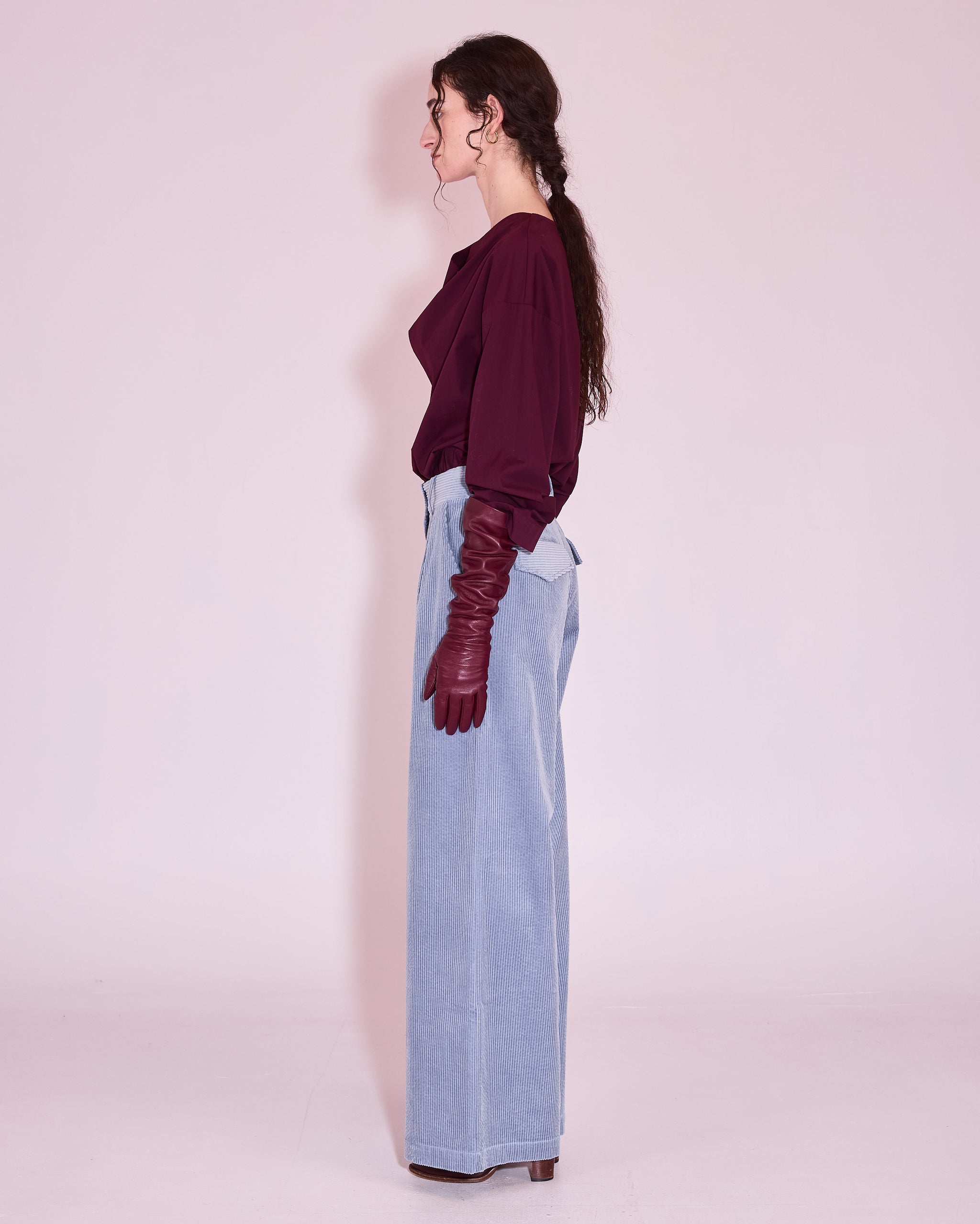 Jeree blouse in plum