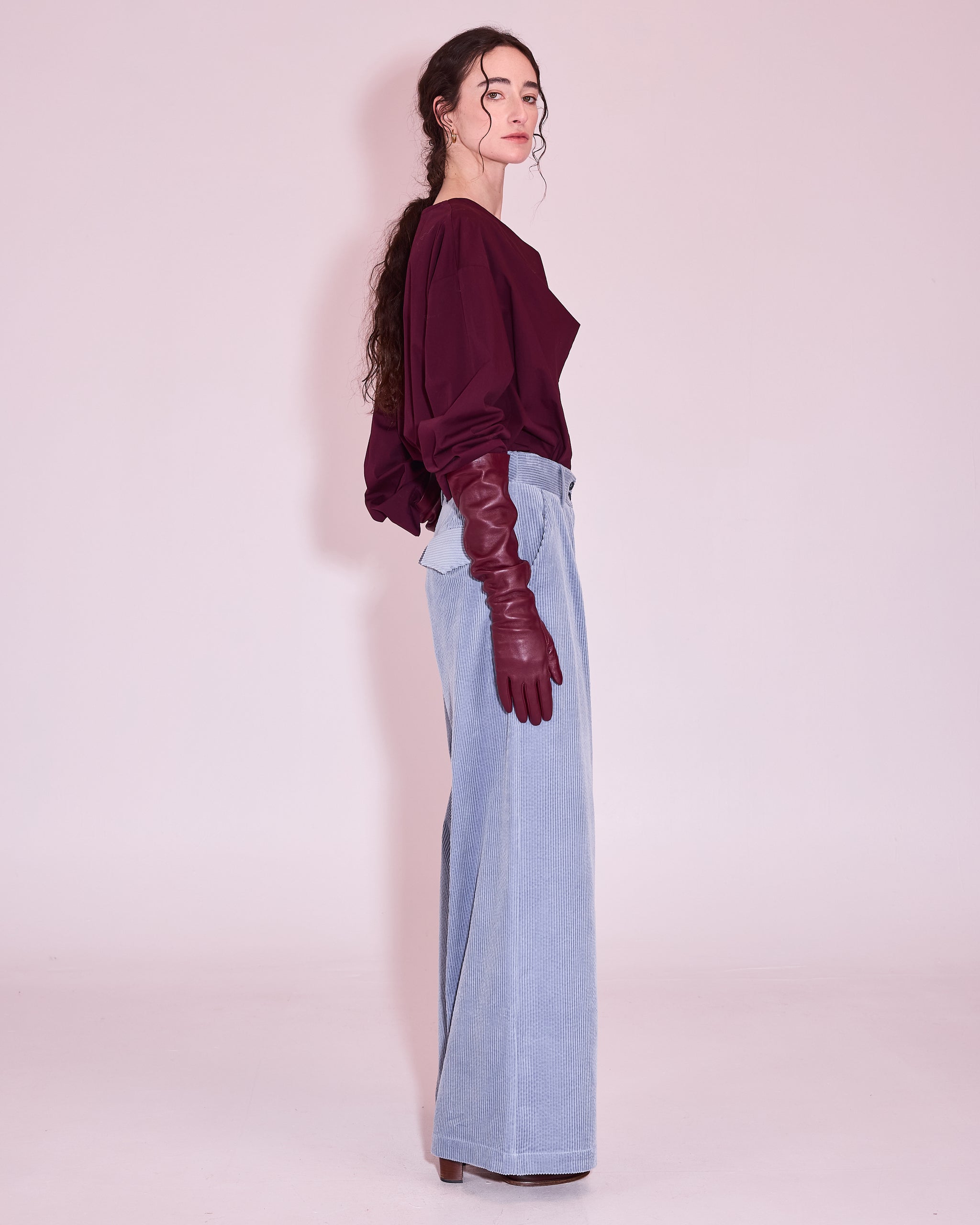 Jeree blouse in plum
