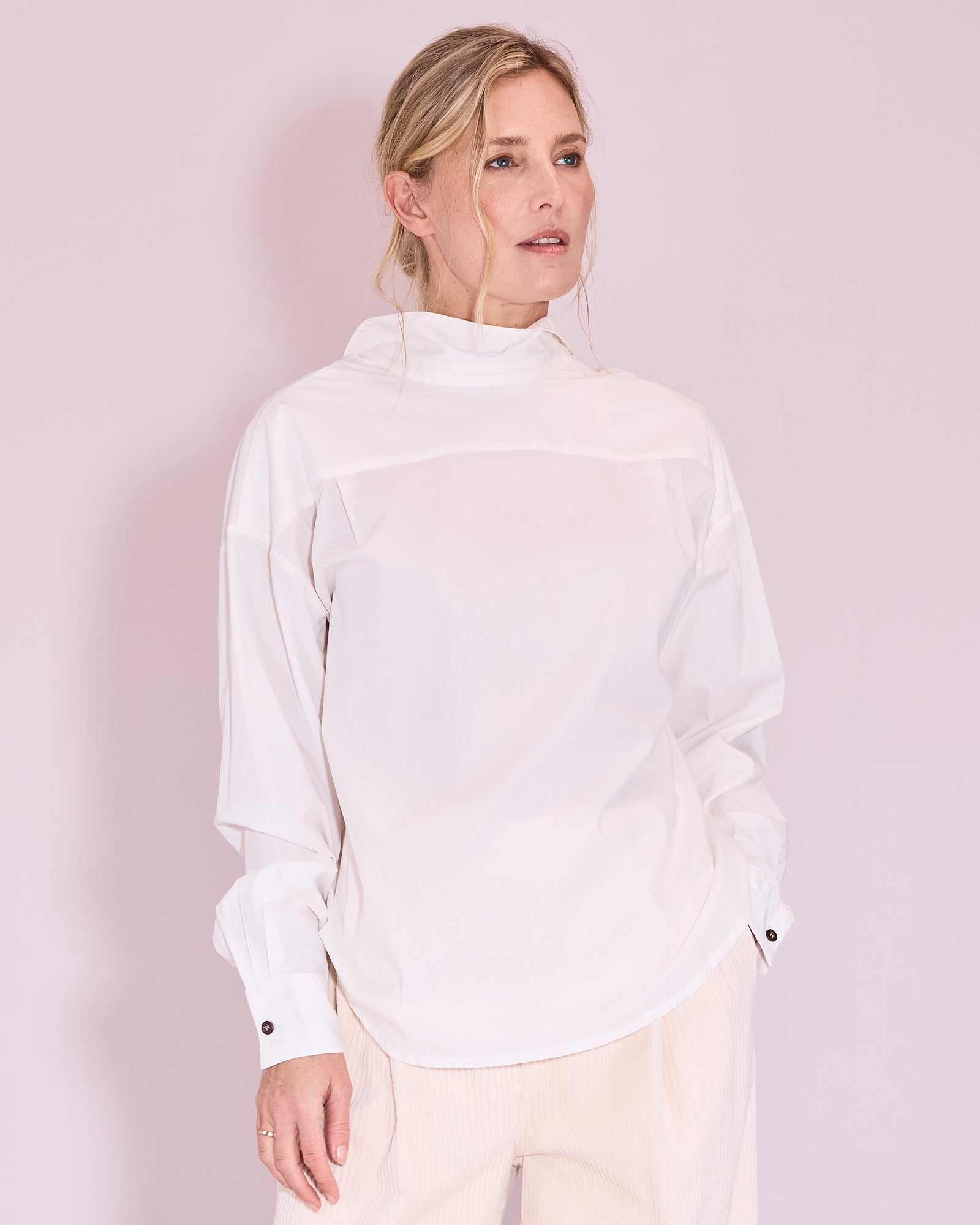 Joan white shirt