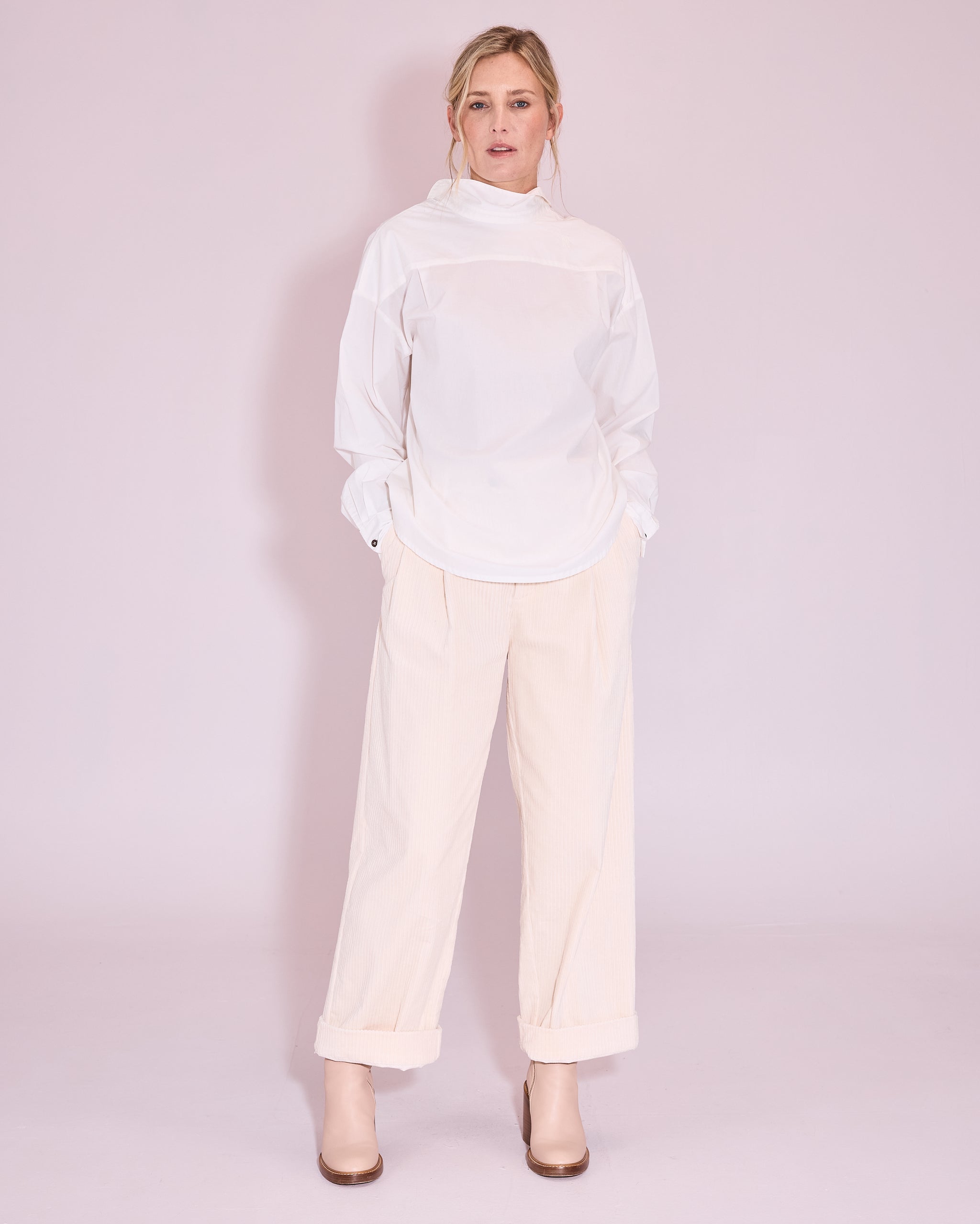 Joan white shirt