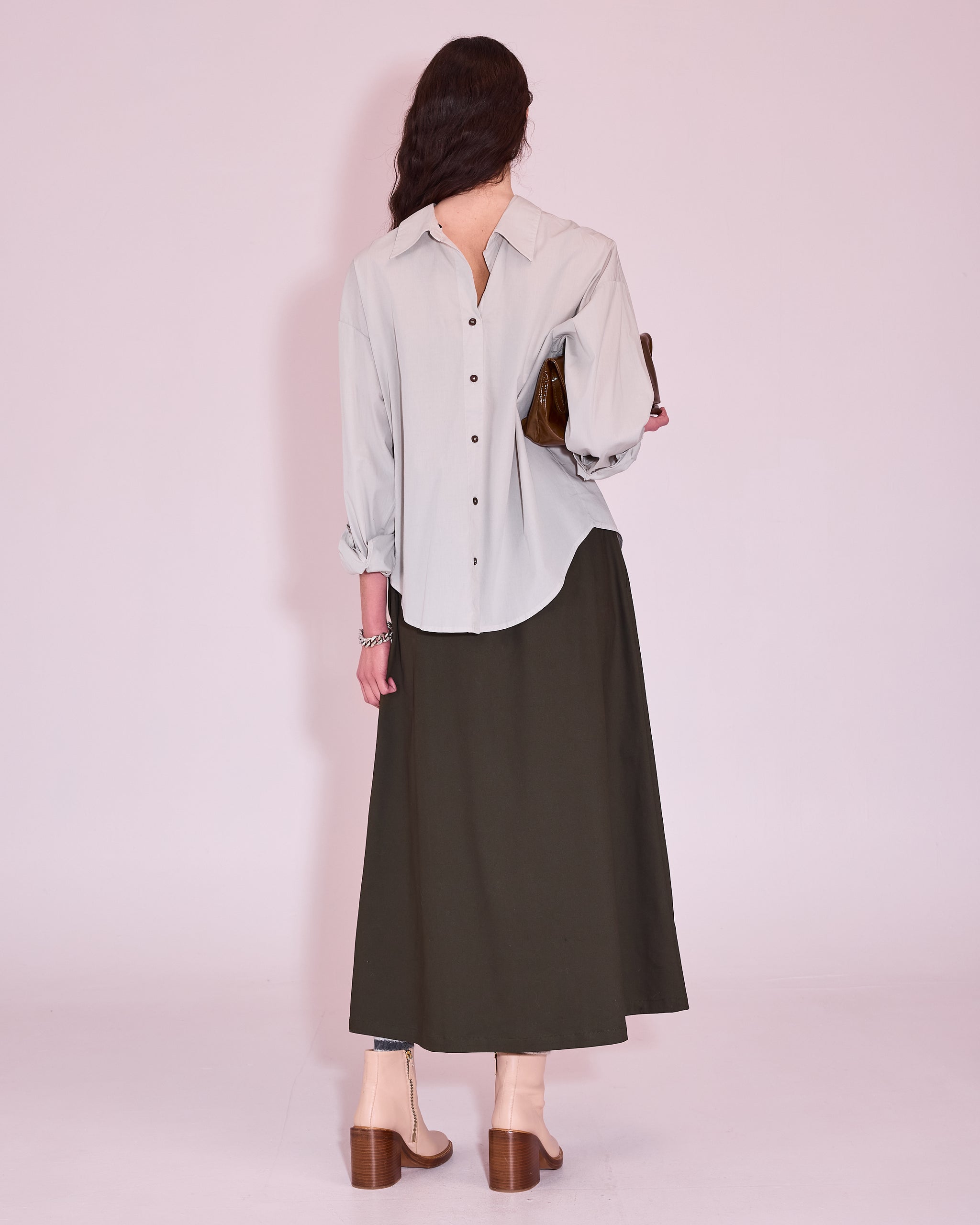 Joan shirt in ice grey