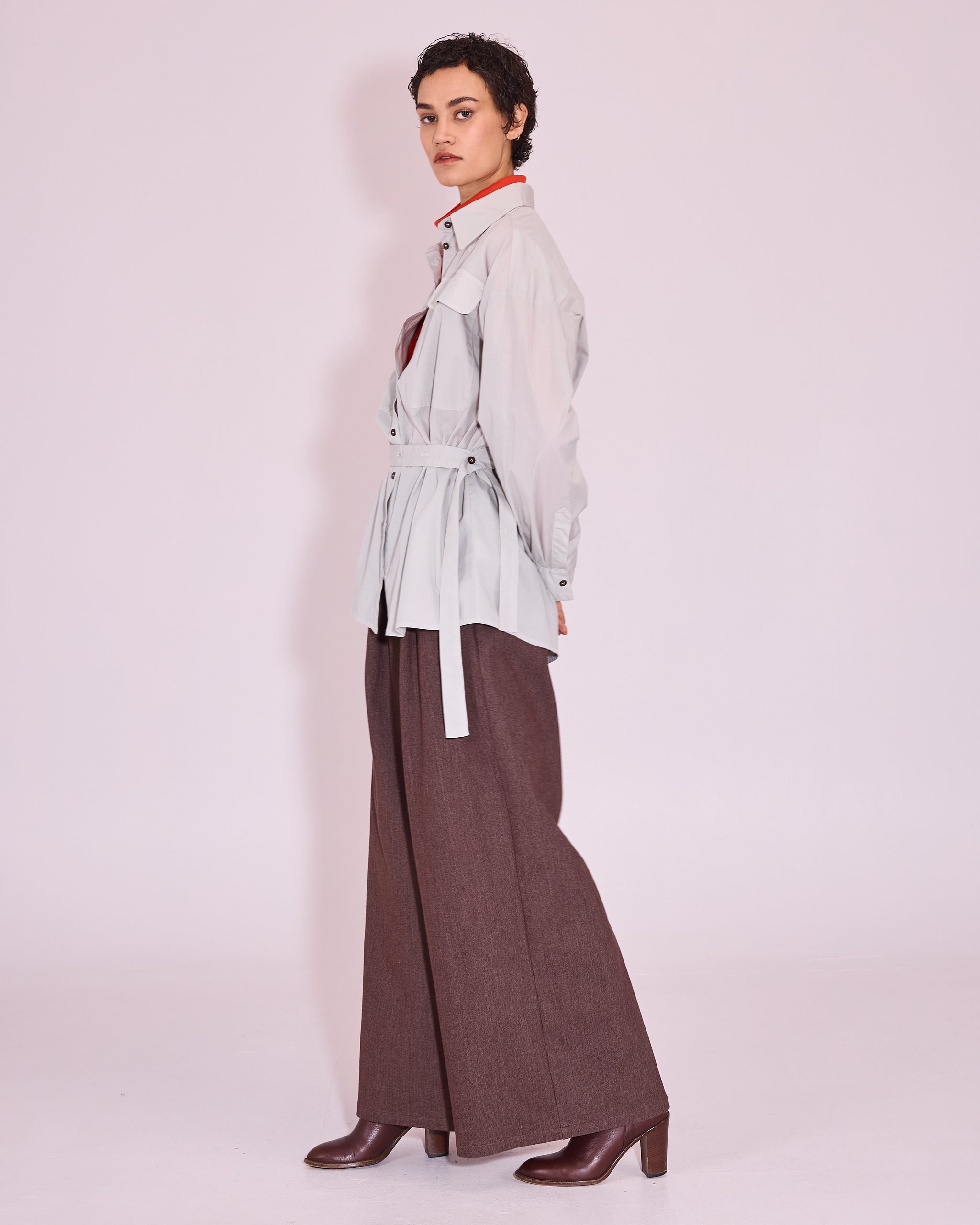 Jonelle hemd in ice grey