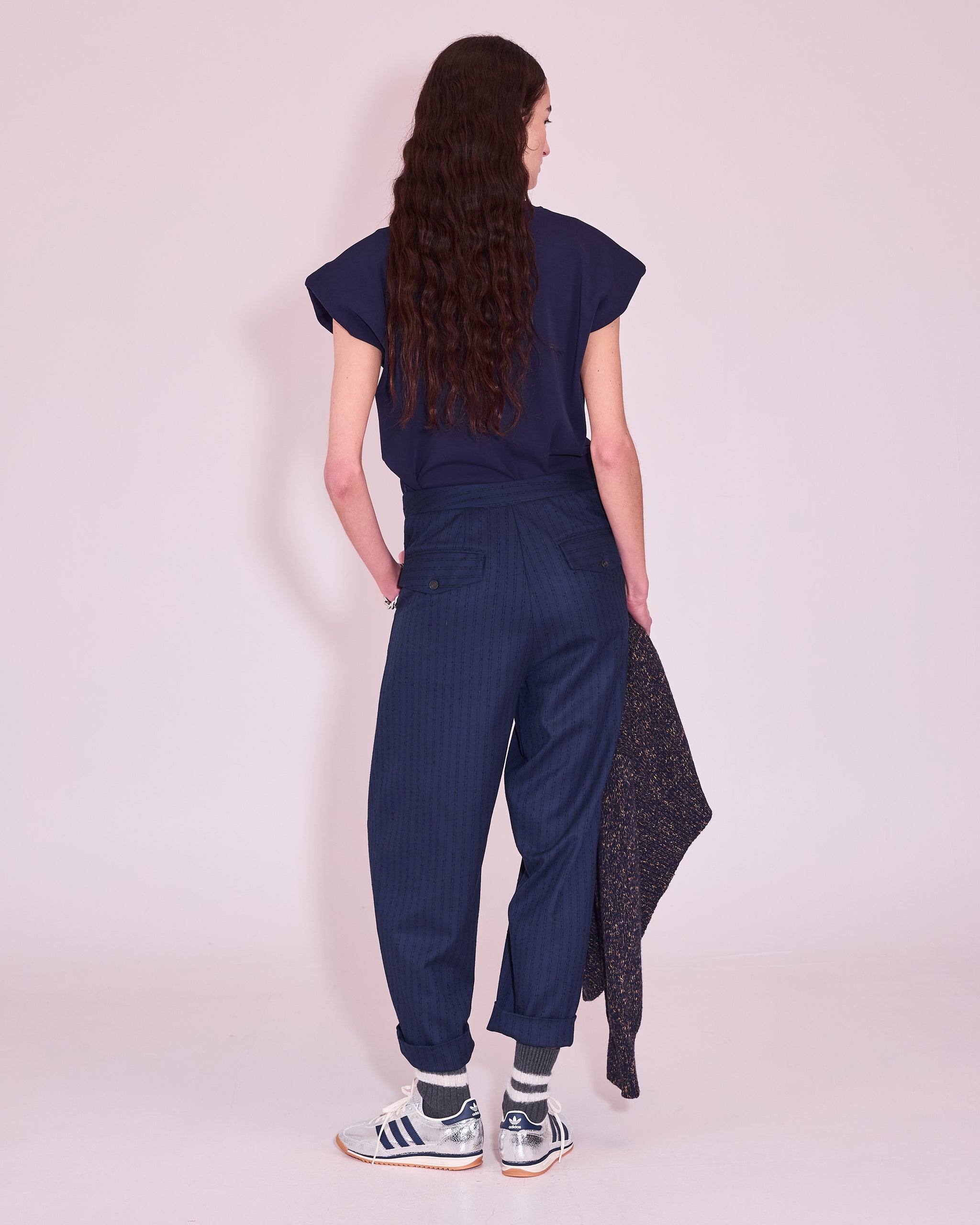 Jemma T-shirt in midnight blue