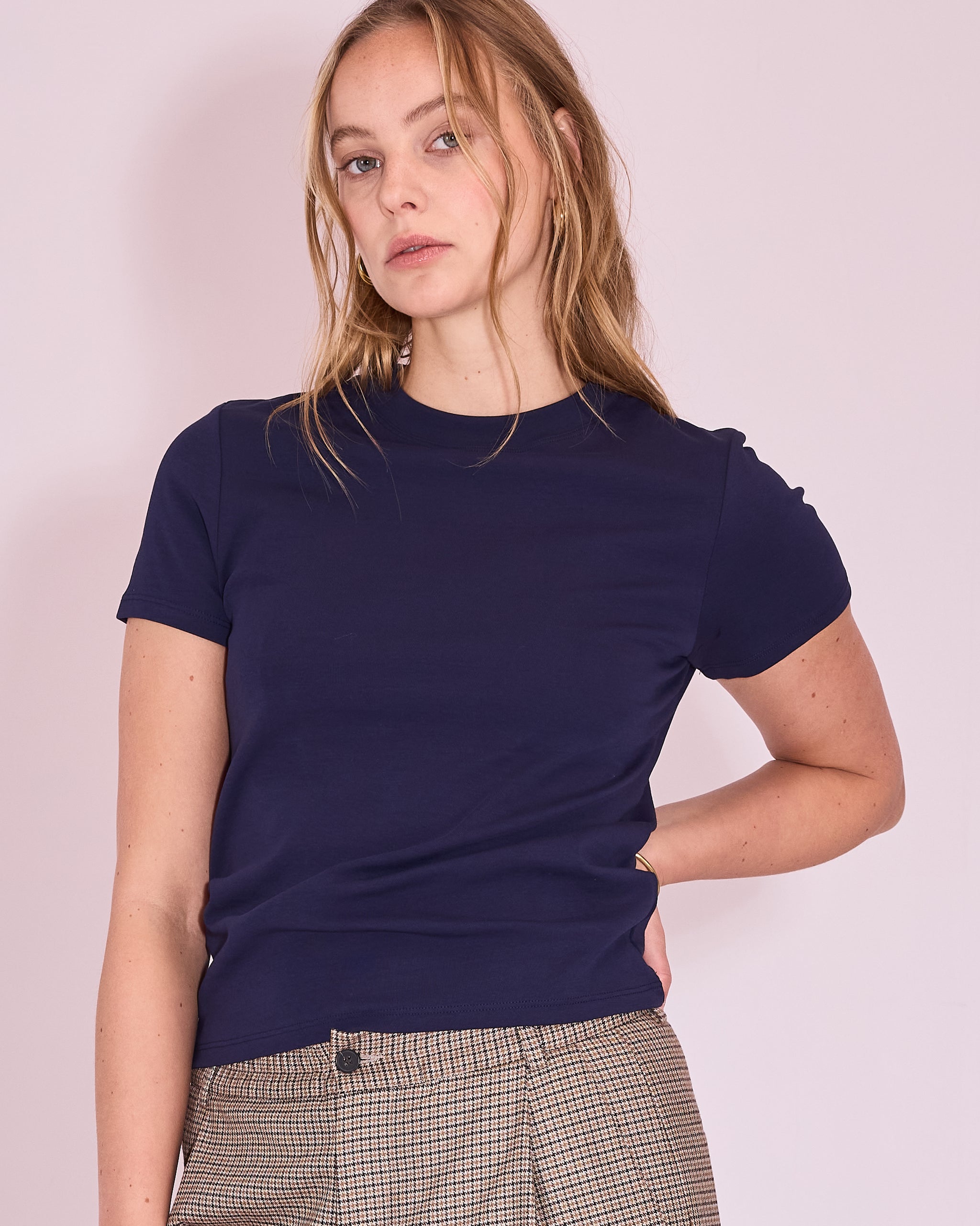 Joa T-shirt in midnight blue