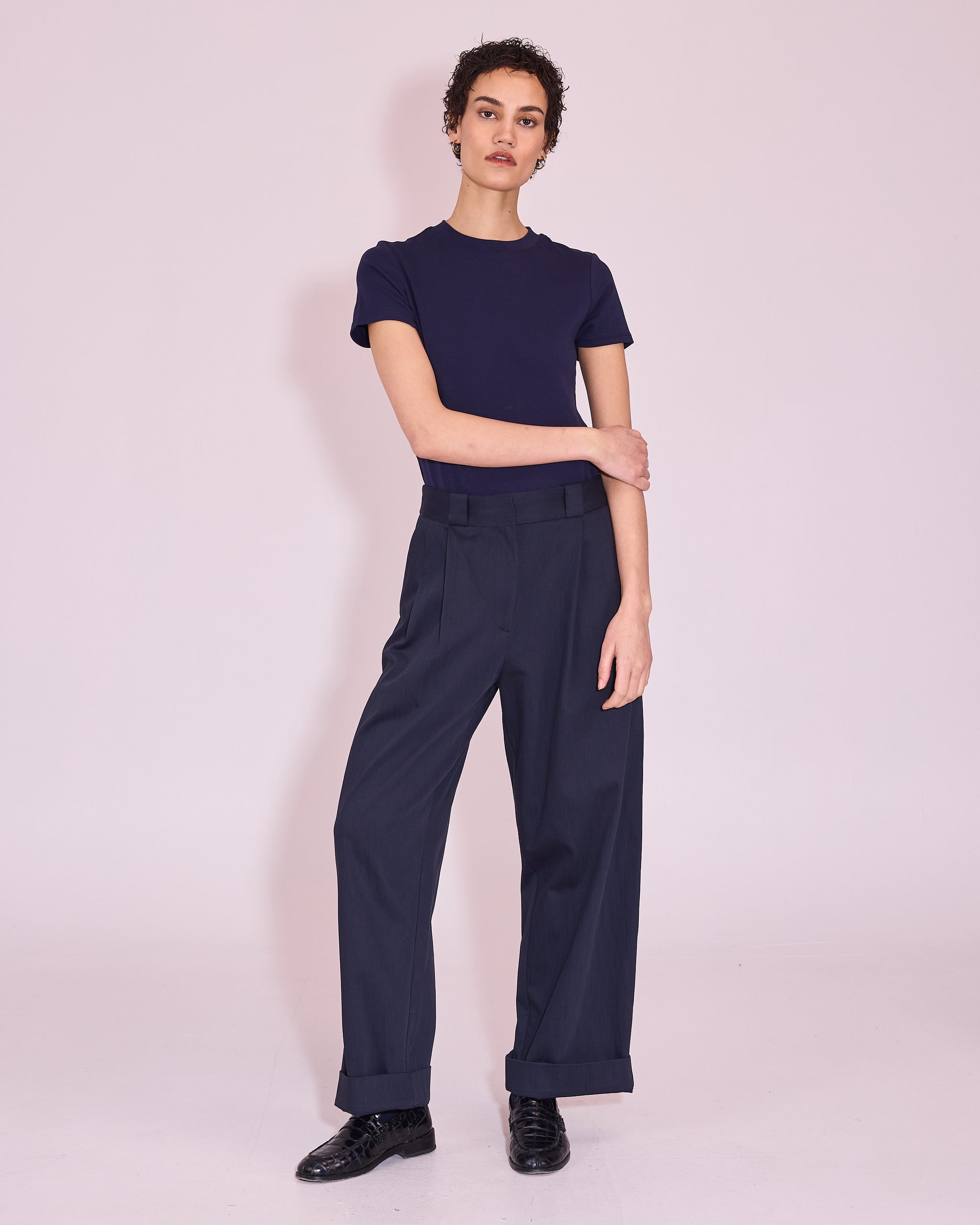 Joa T-shirt in midnight blue