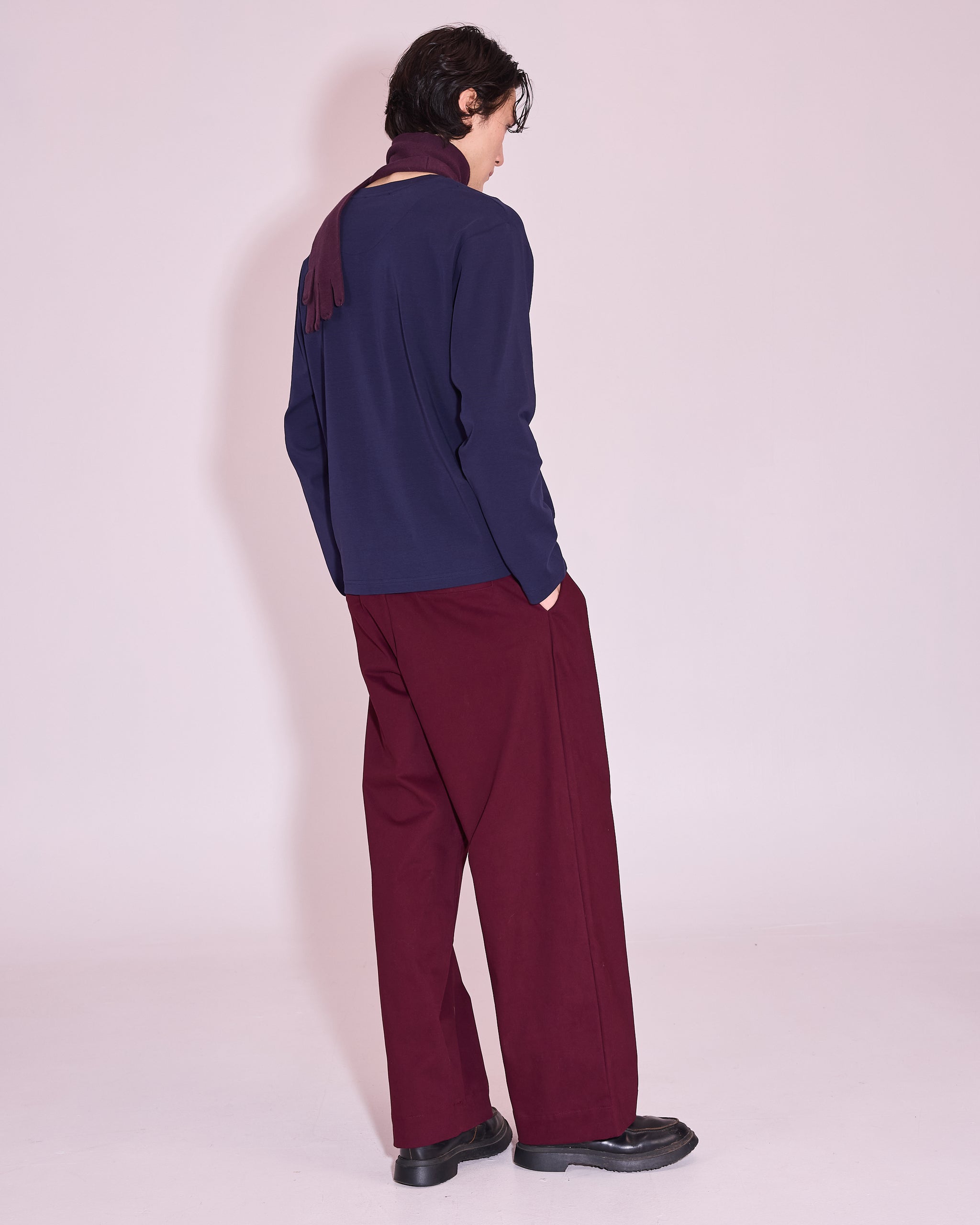 Geoff T-shirt  in midnight blue