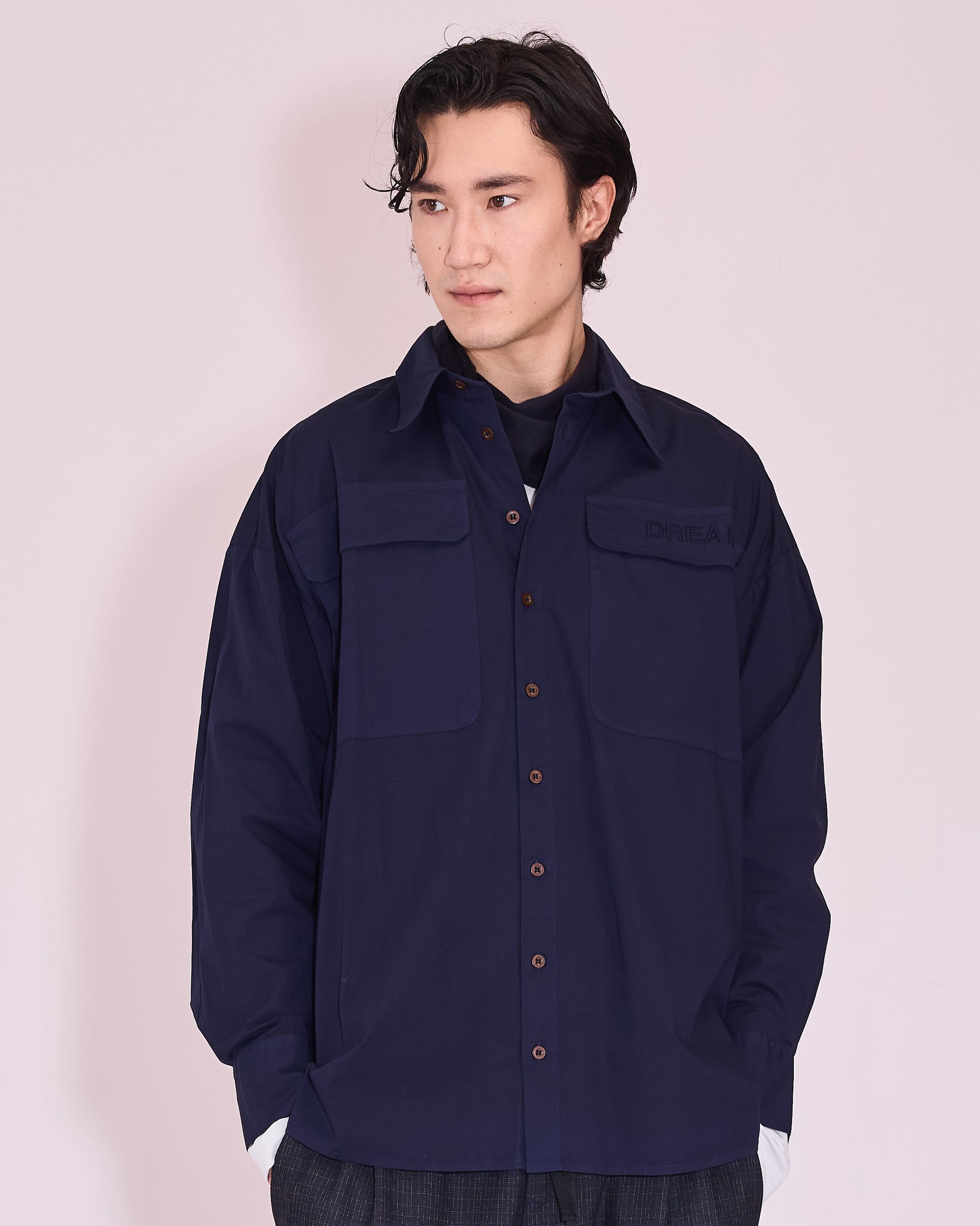 Joe shirt in midnight blue