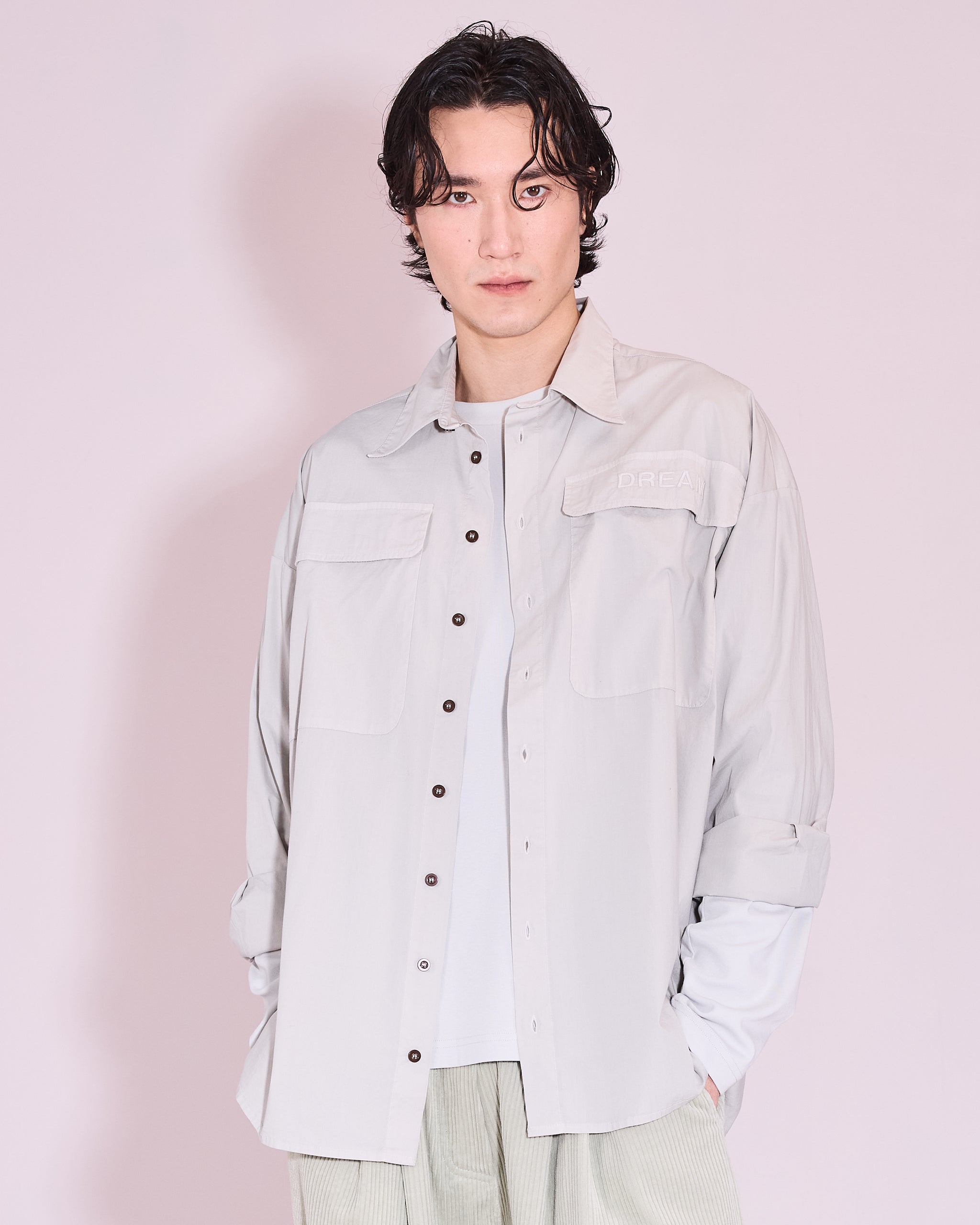 Joe shirt in ice grey