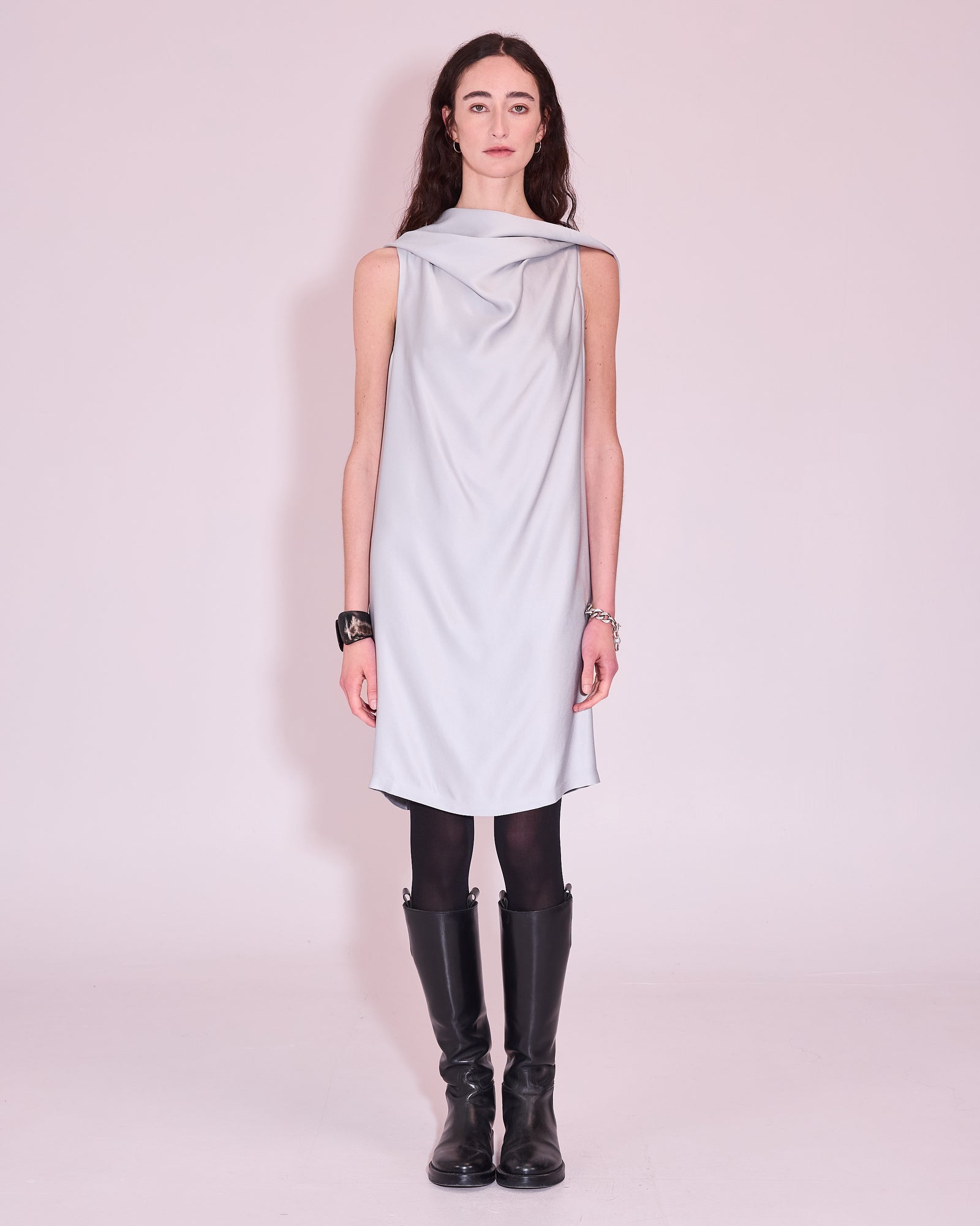 Jill jurk in silver