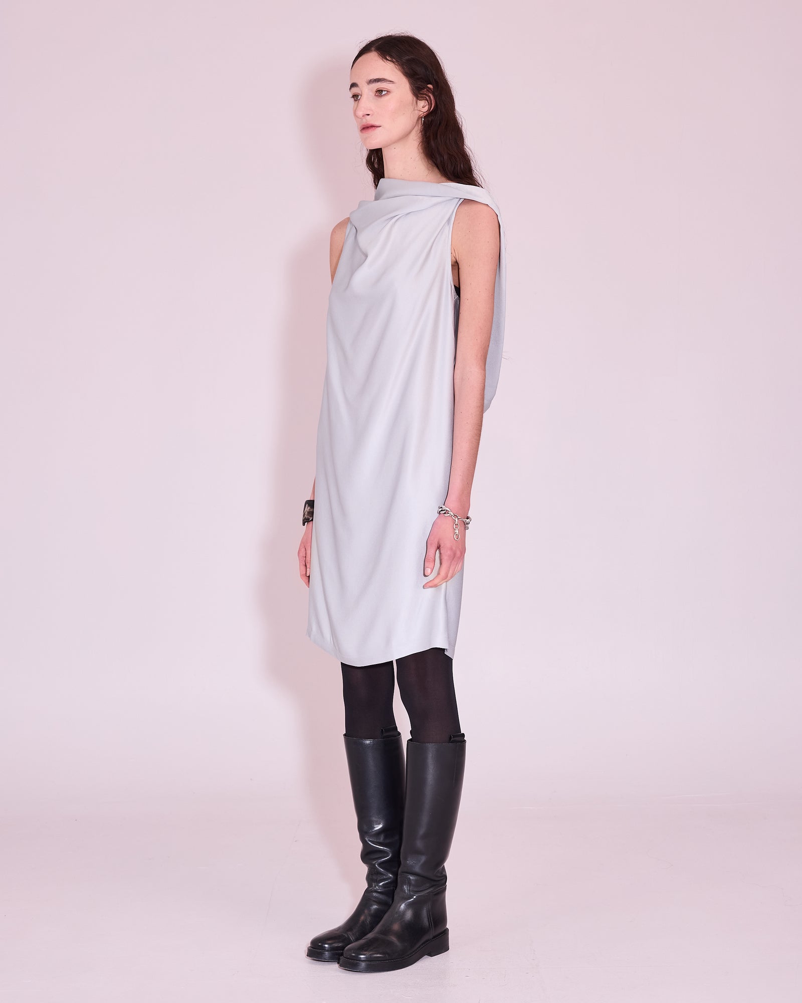 Jill jurk in silver