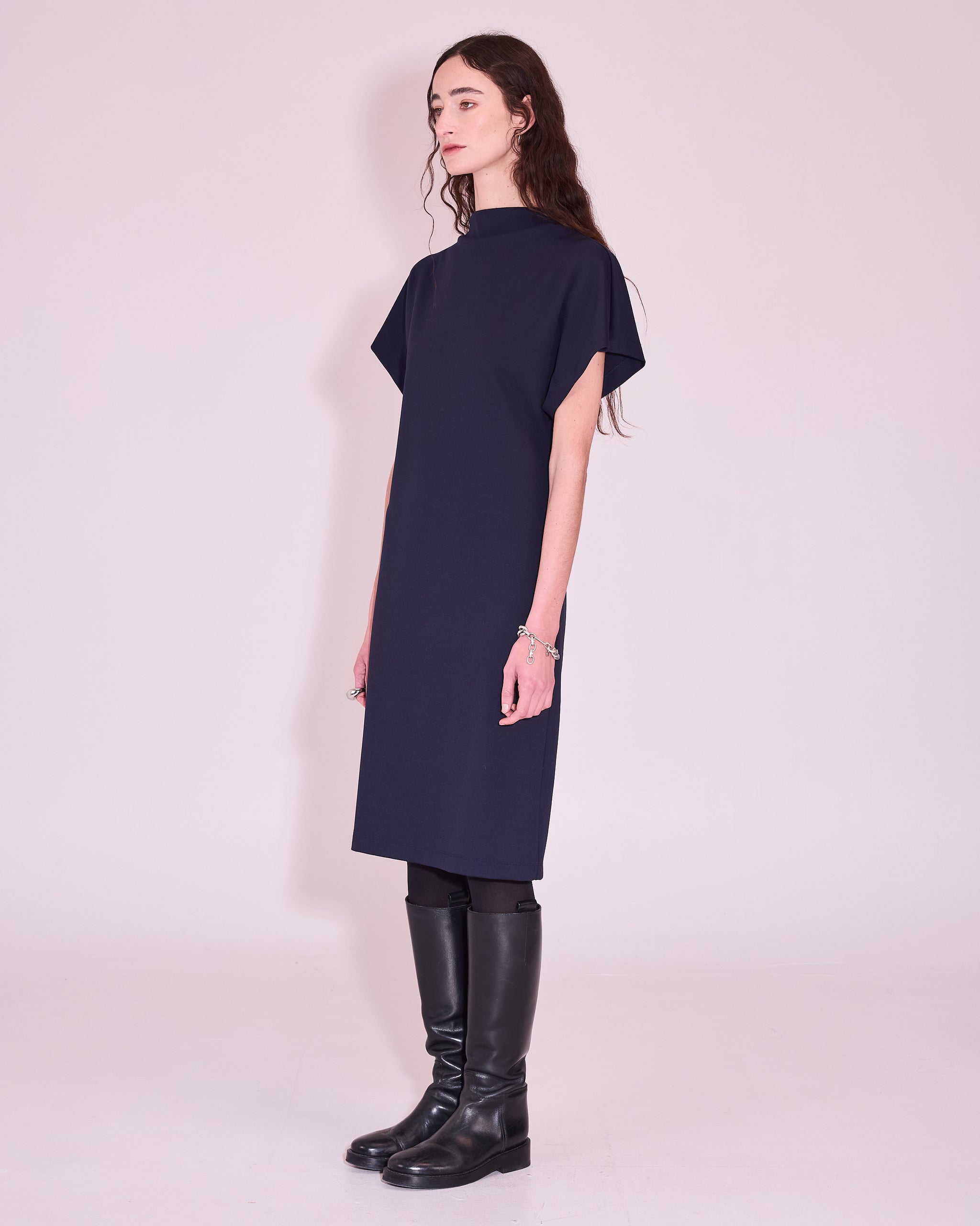 Julina dress in navy