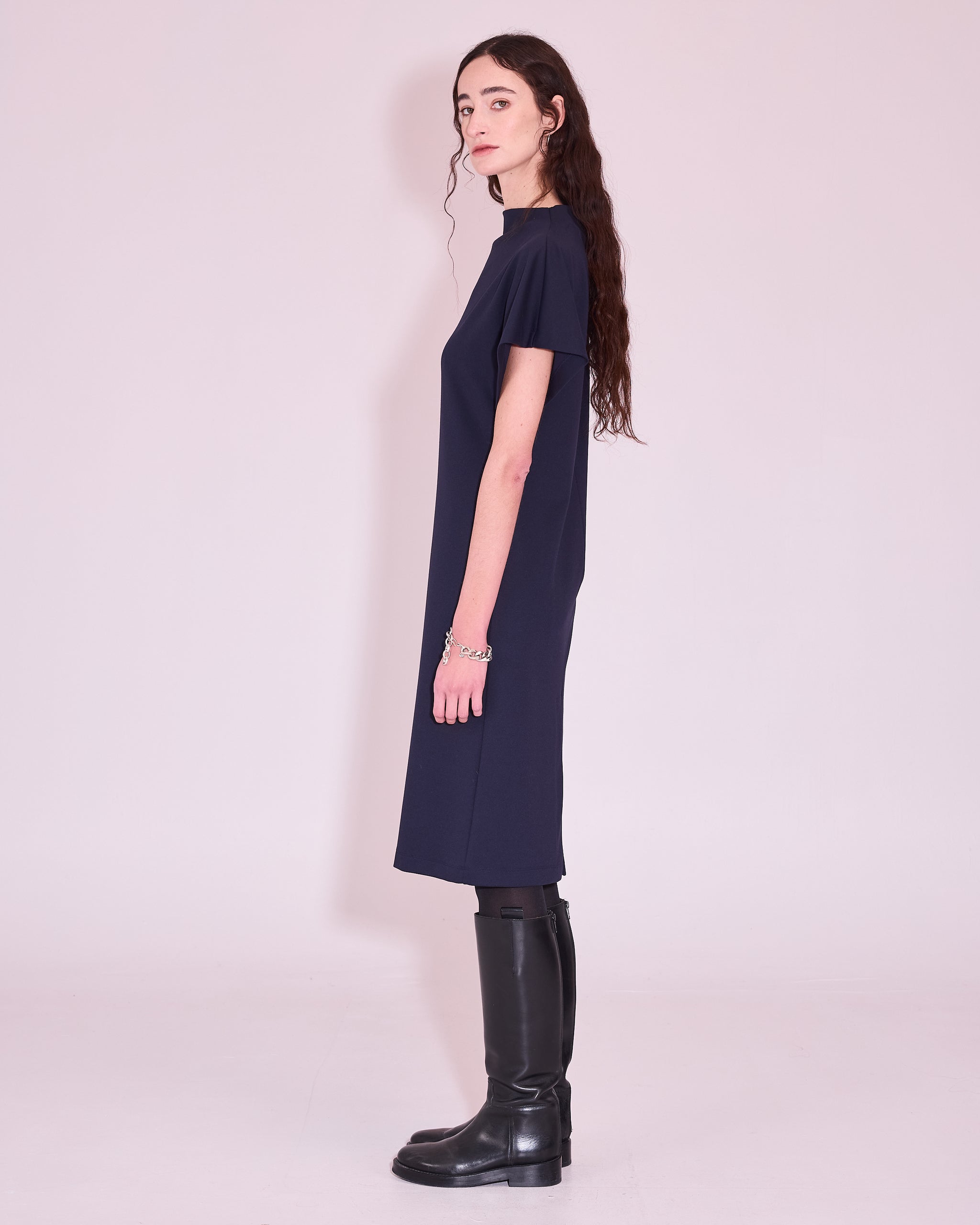 Julina dress in navy