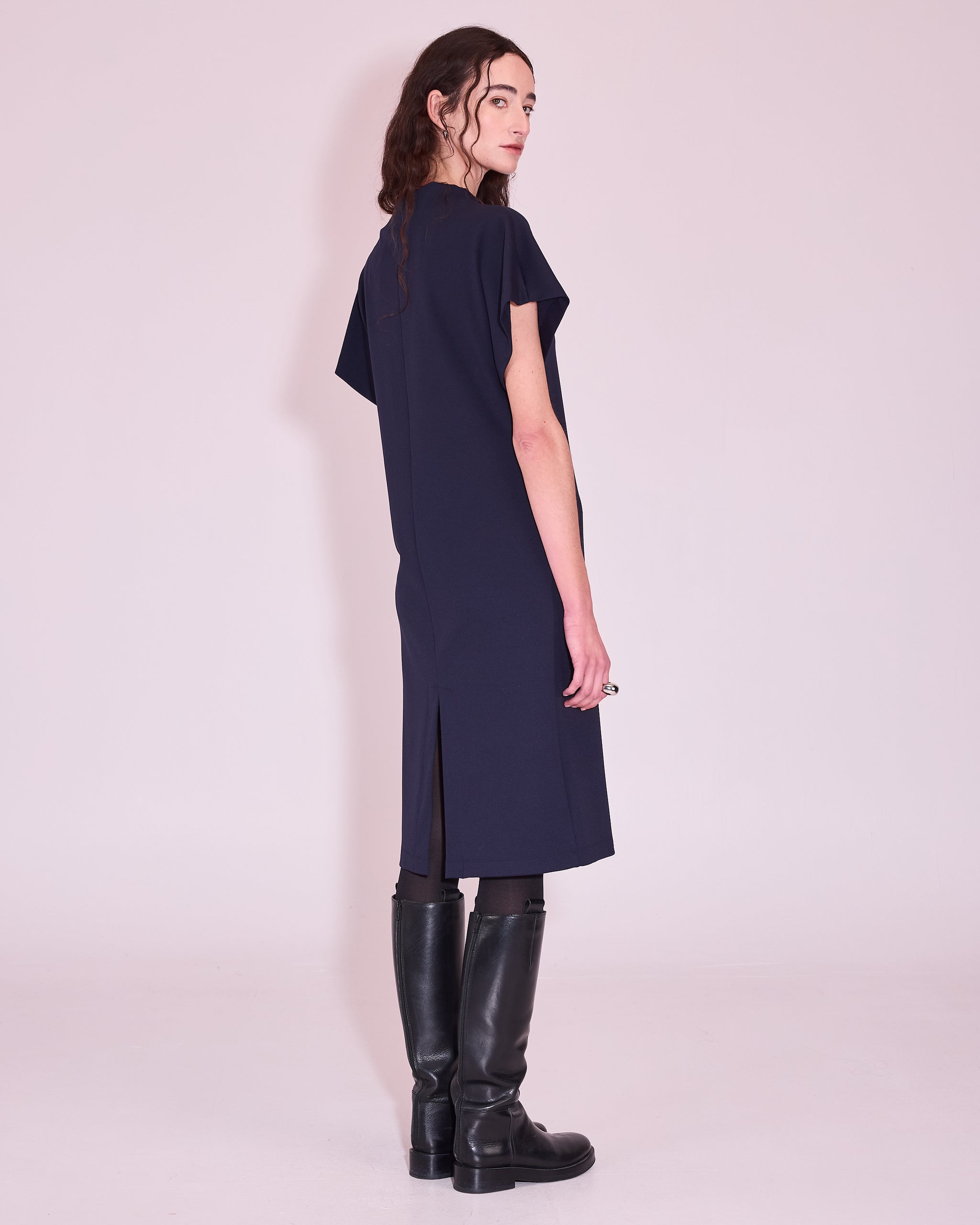 Julina dress in navy