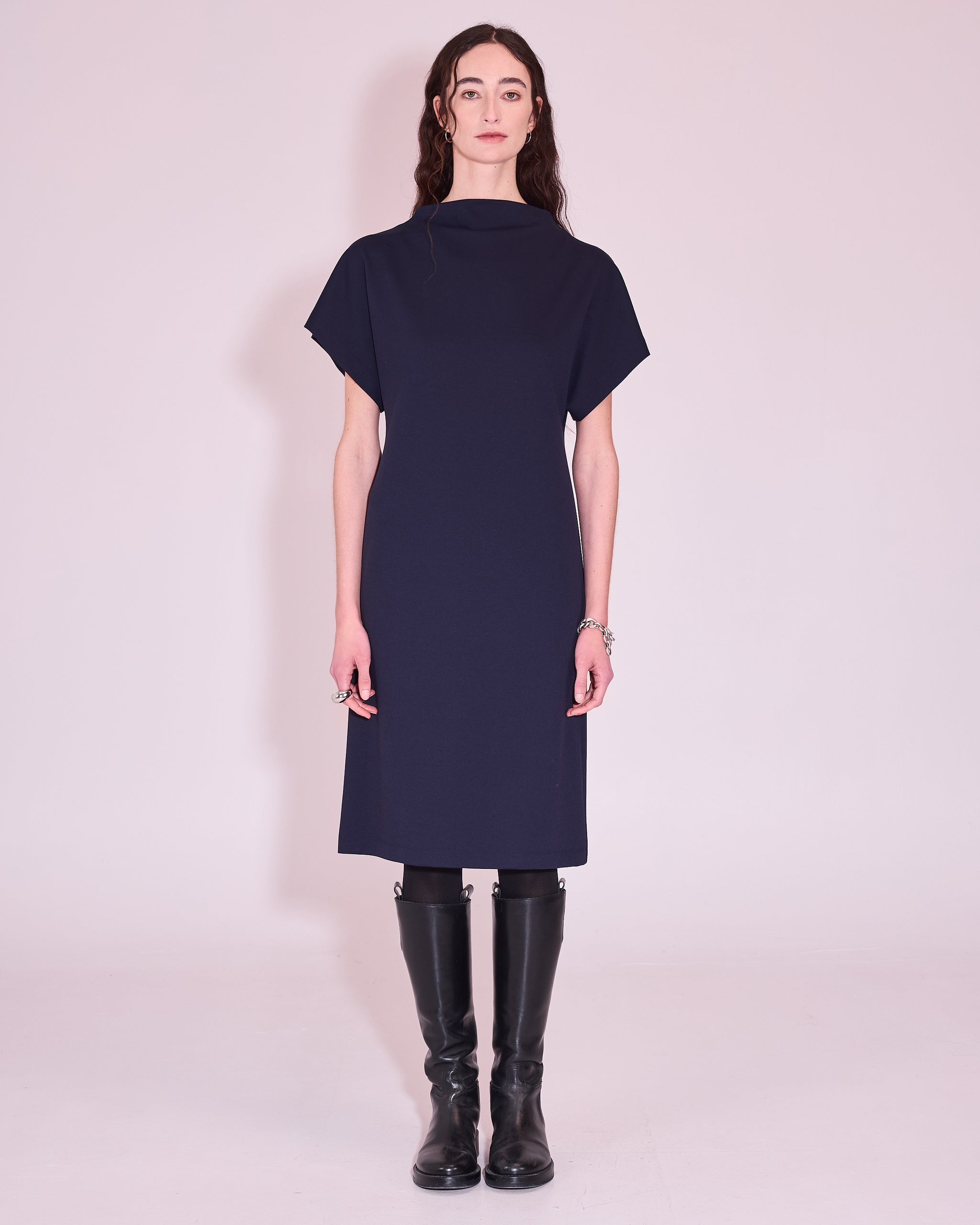 Julina dress in navy