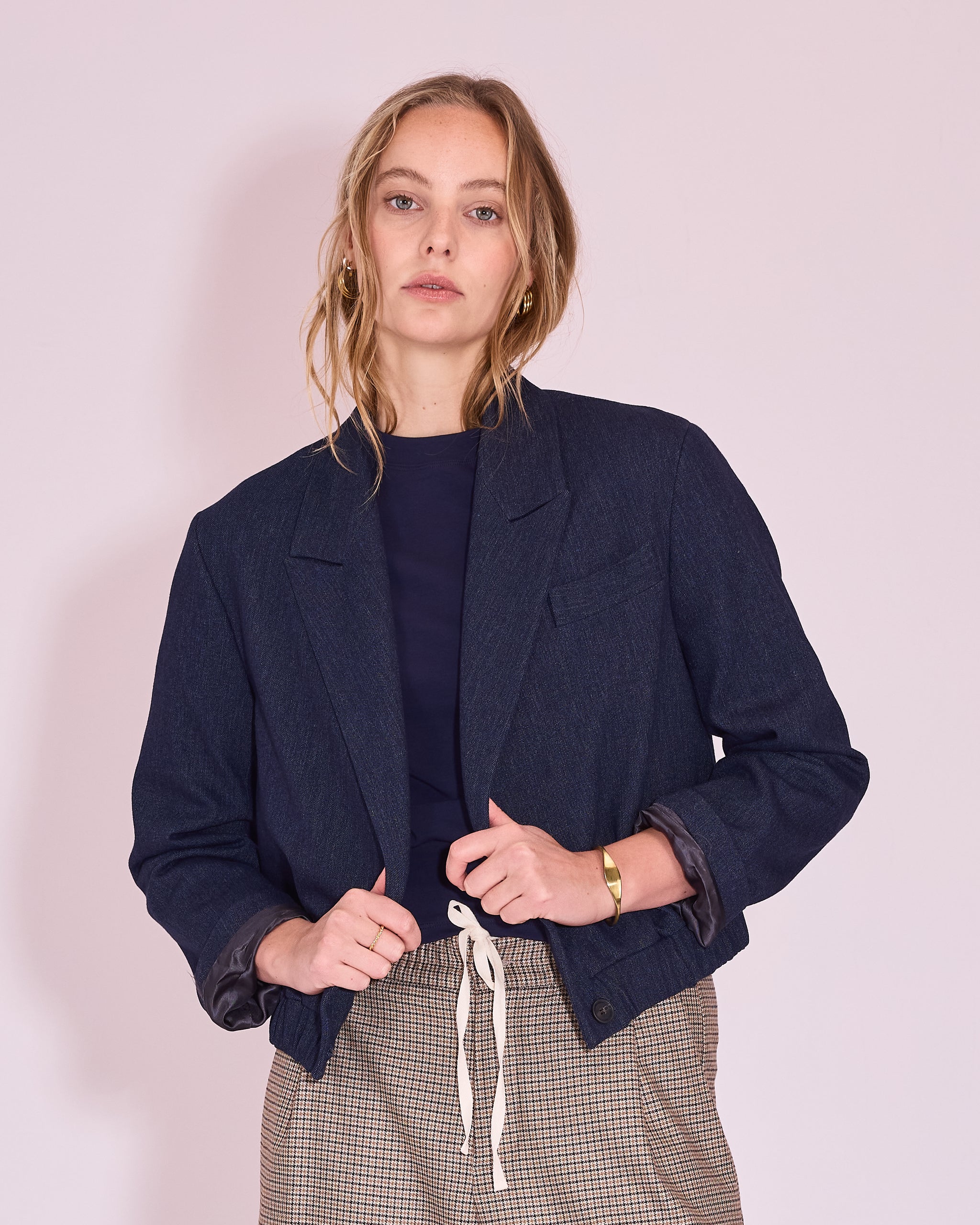 Jay blazer in dark blue