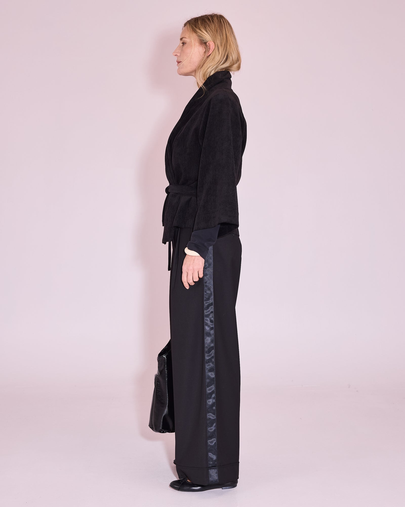 Ediz kimono in black