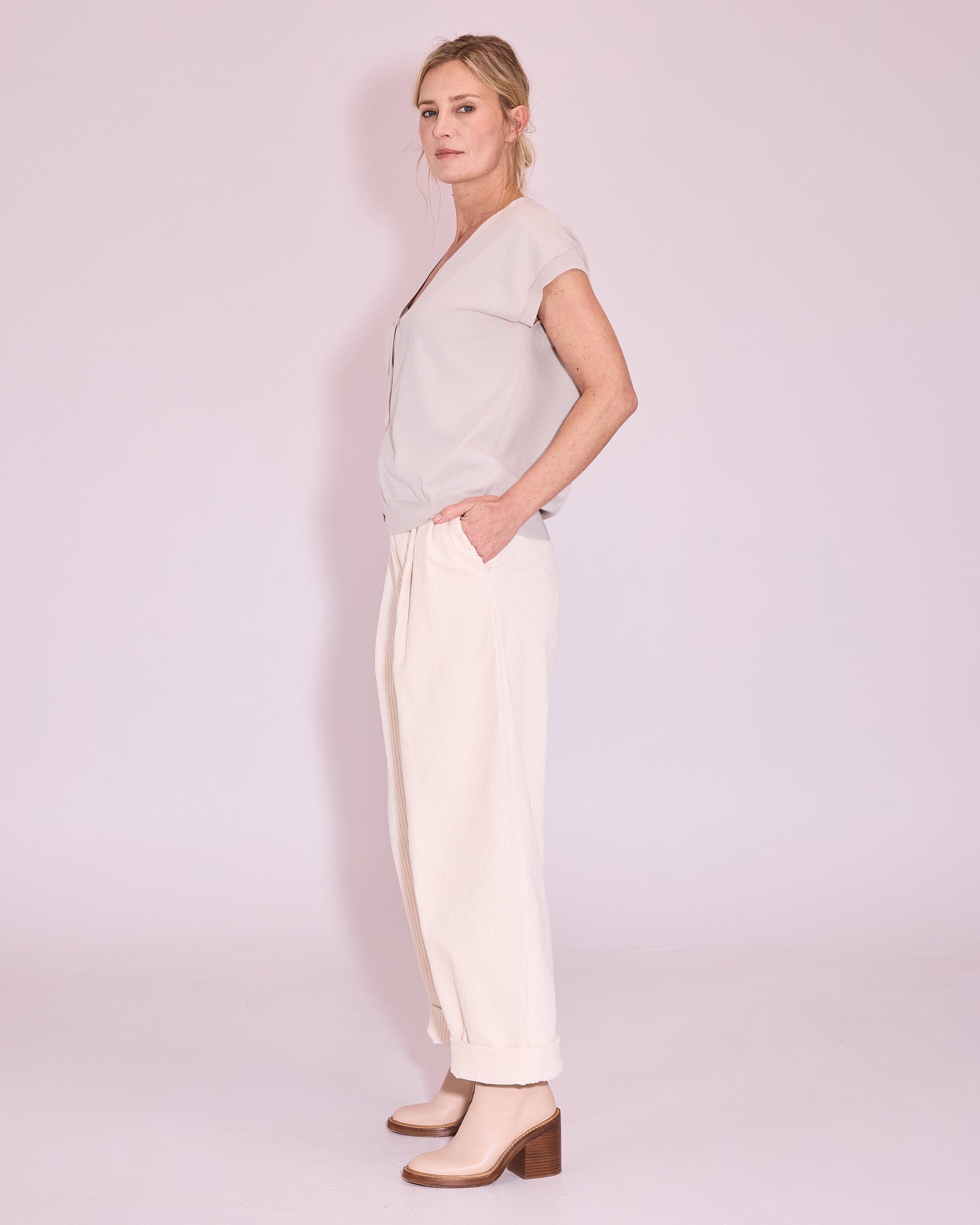 Jaipur gilet in stone