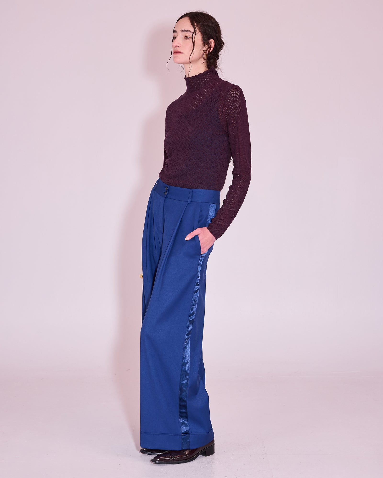 Jamaica trui in plum