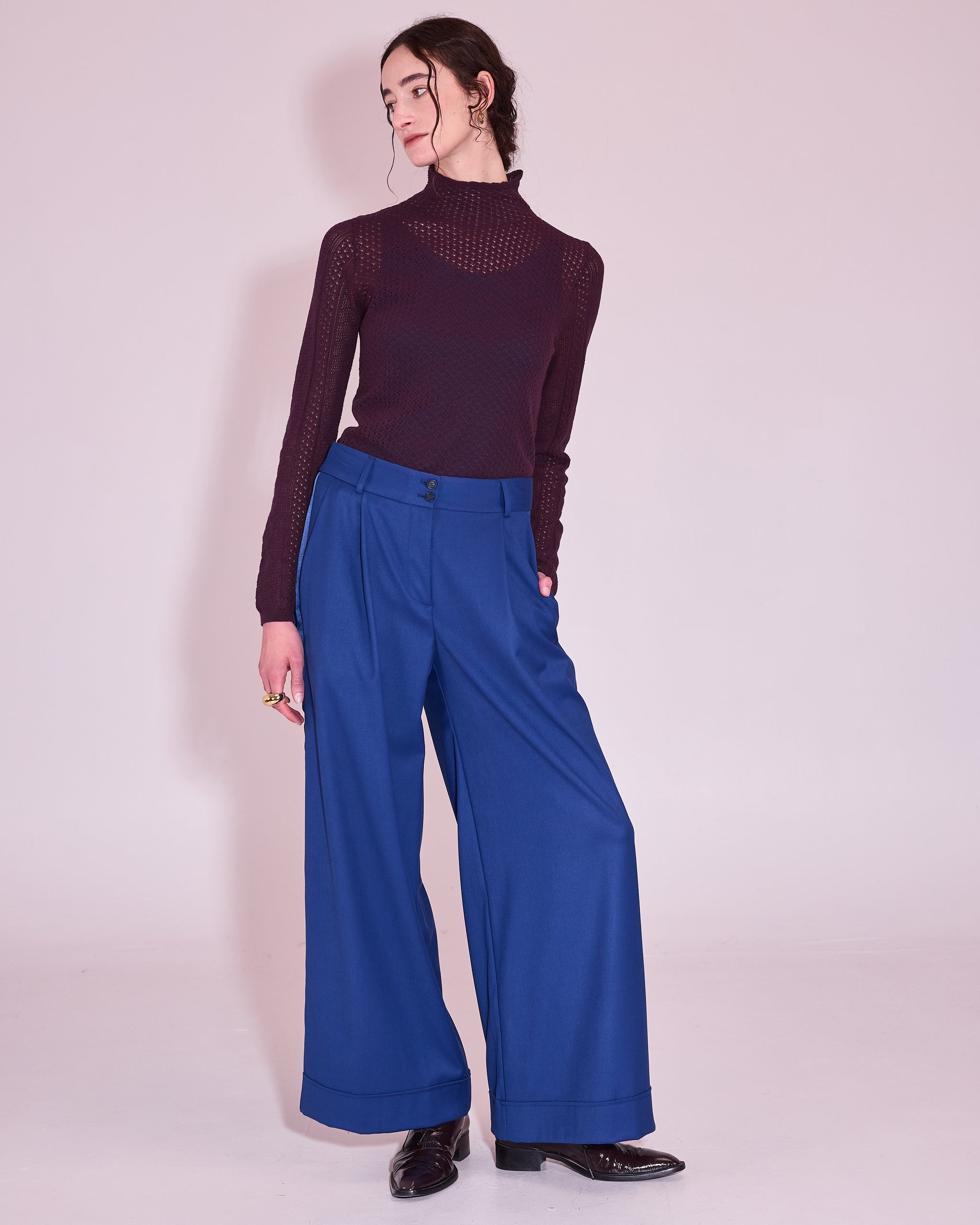 Jamaica trui in plum