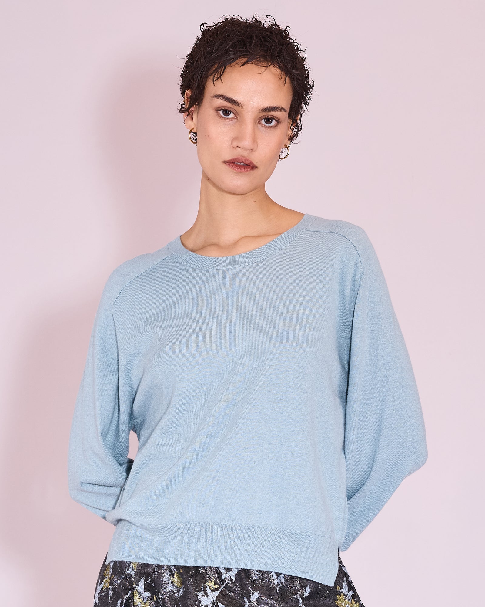 Jadara trui in cloud blue