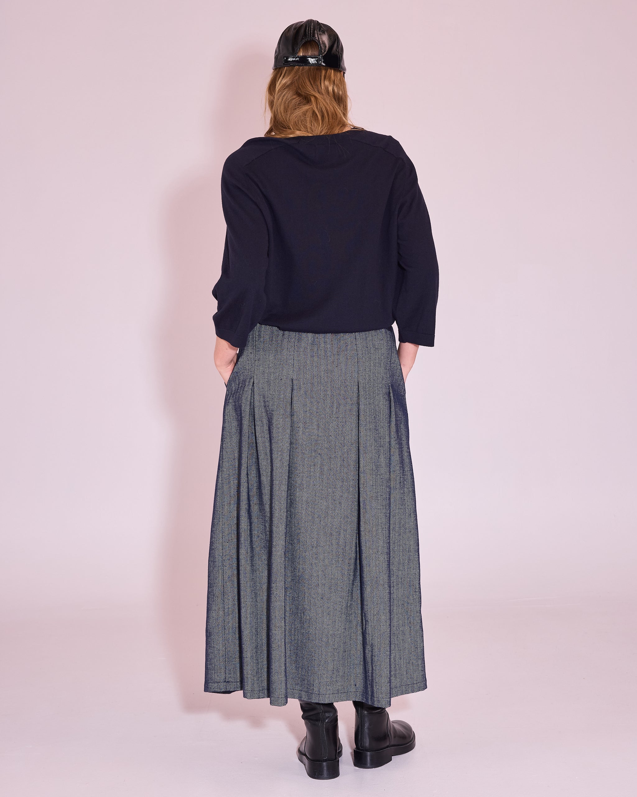 Jadara trui in midnight blue