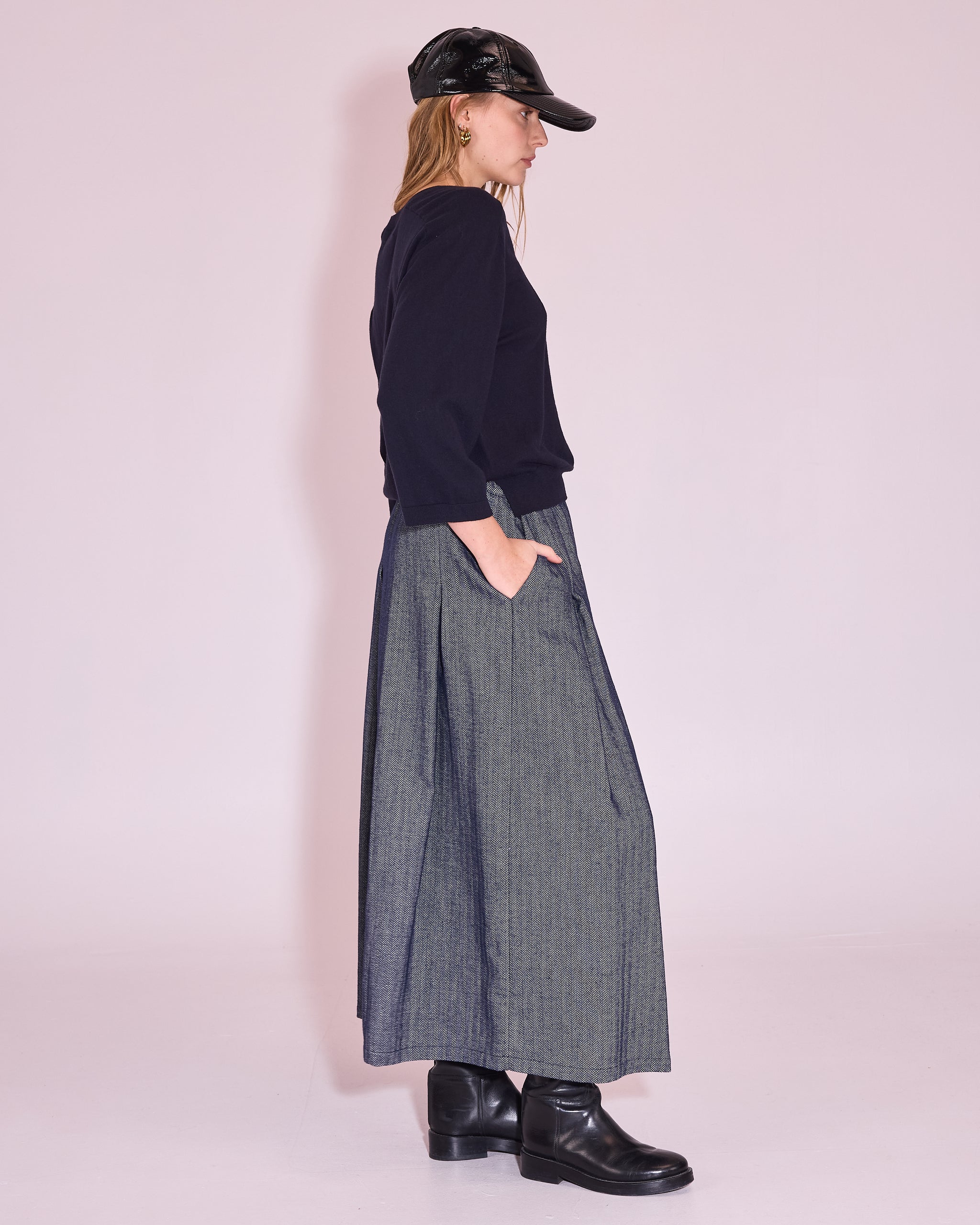 Jadara trui in midnight blue