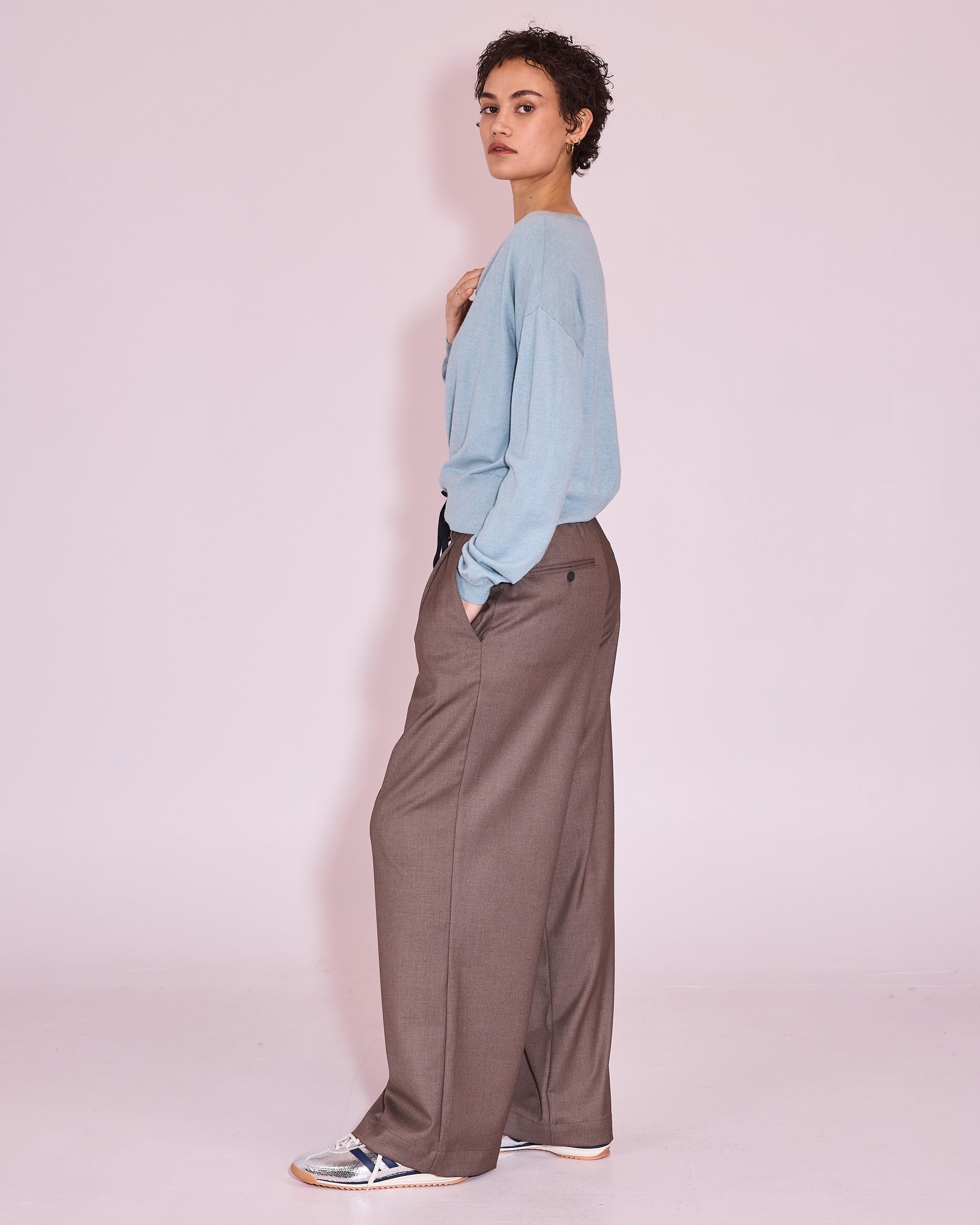 Jinzhou trui in cloud blue