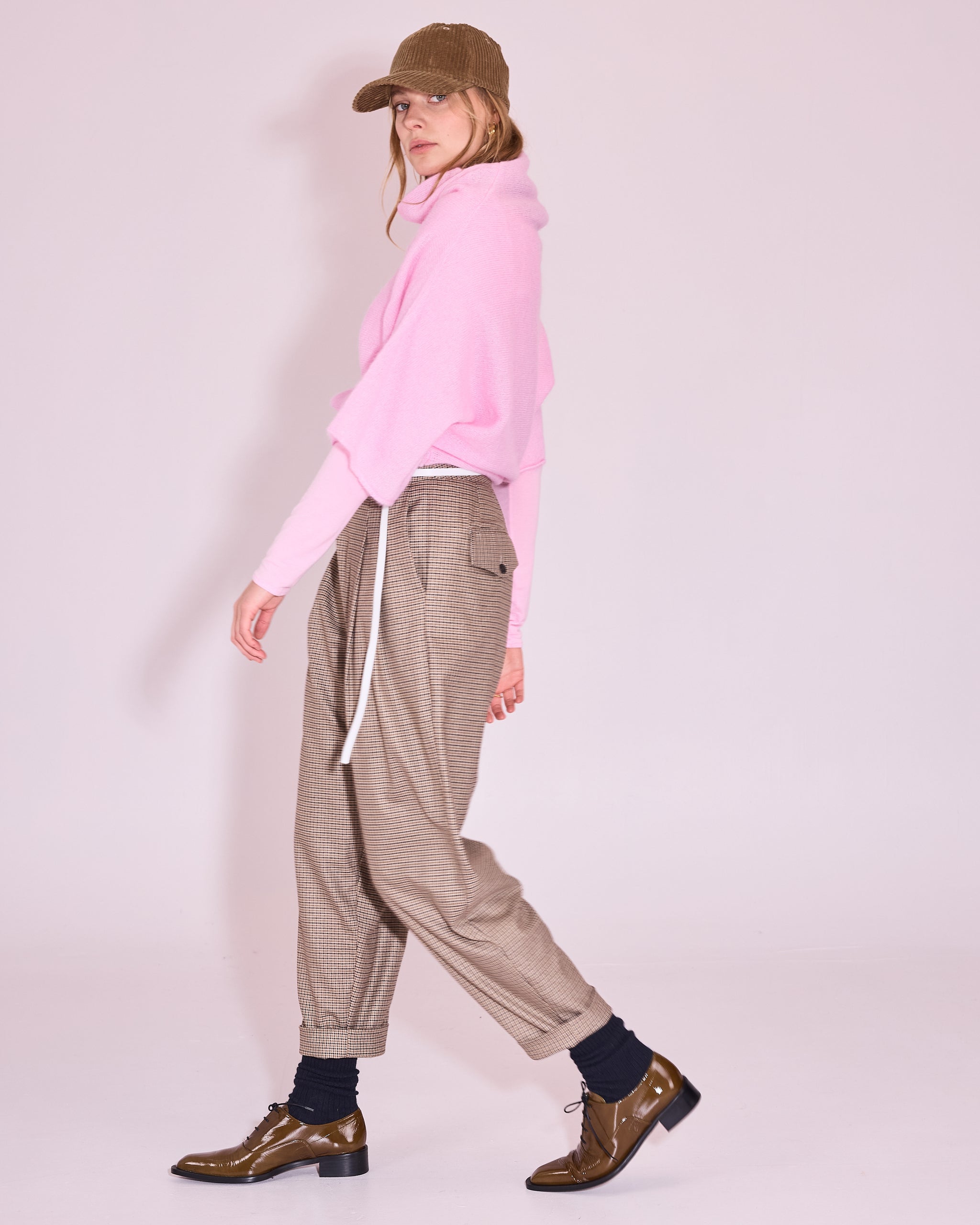 Jinan trui in soft pink