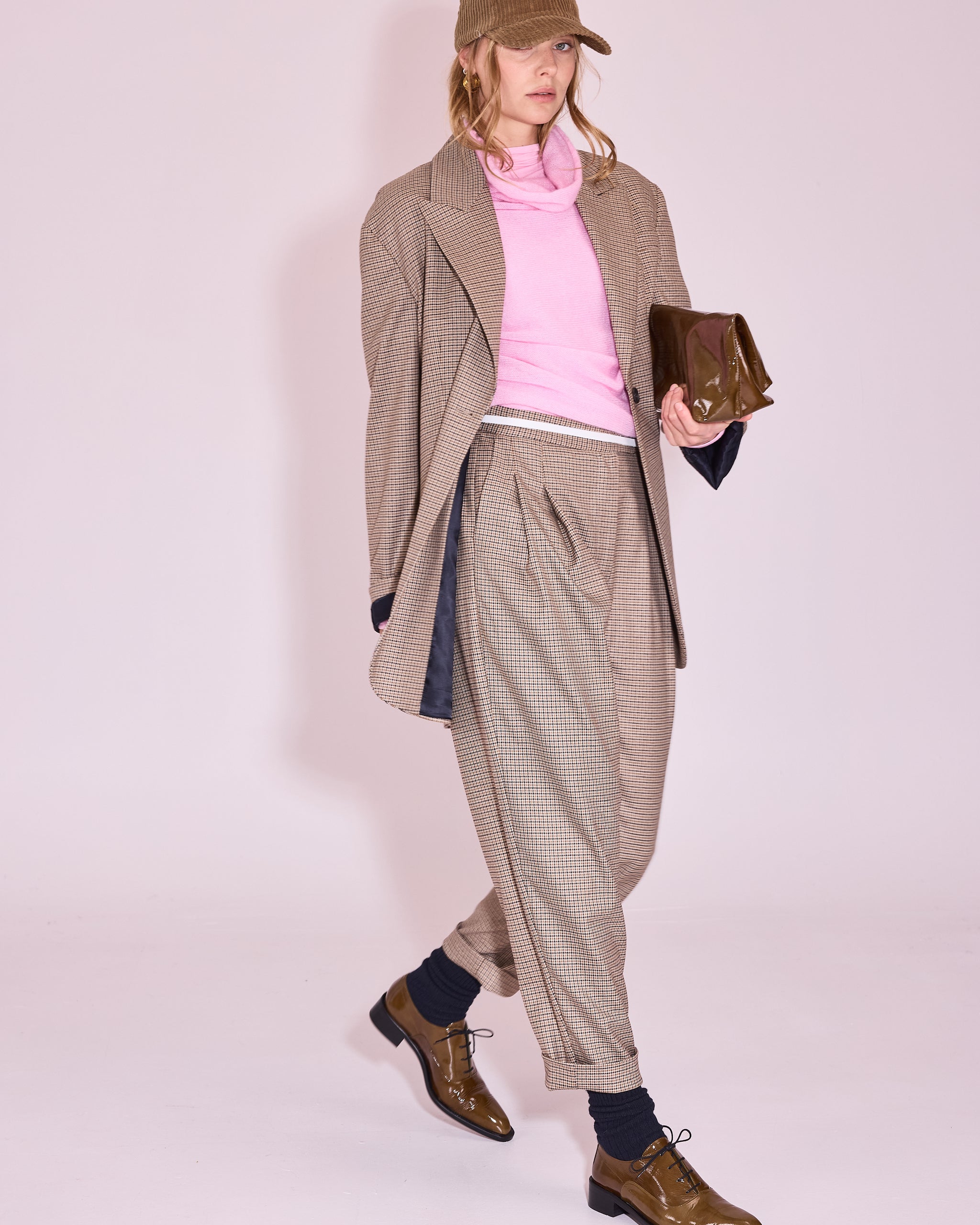 Jinan trui in soft pink