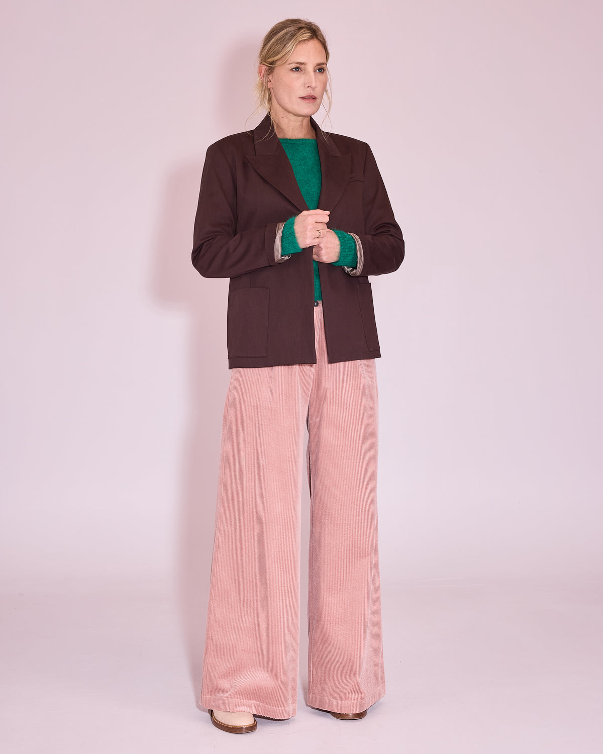 Jena trui in emerald
