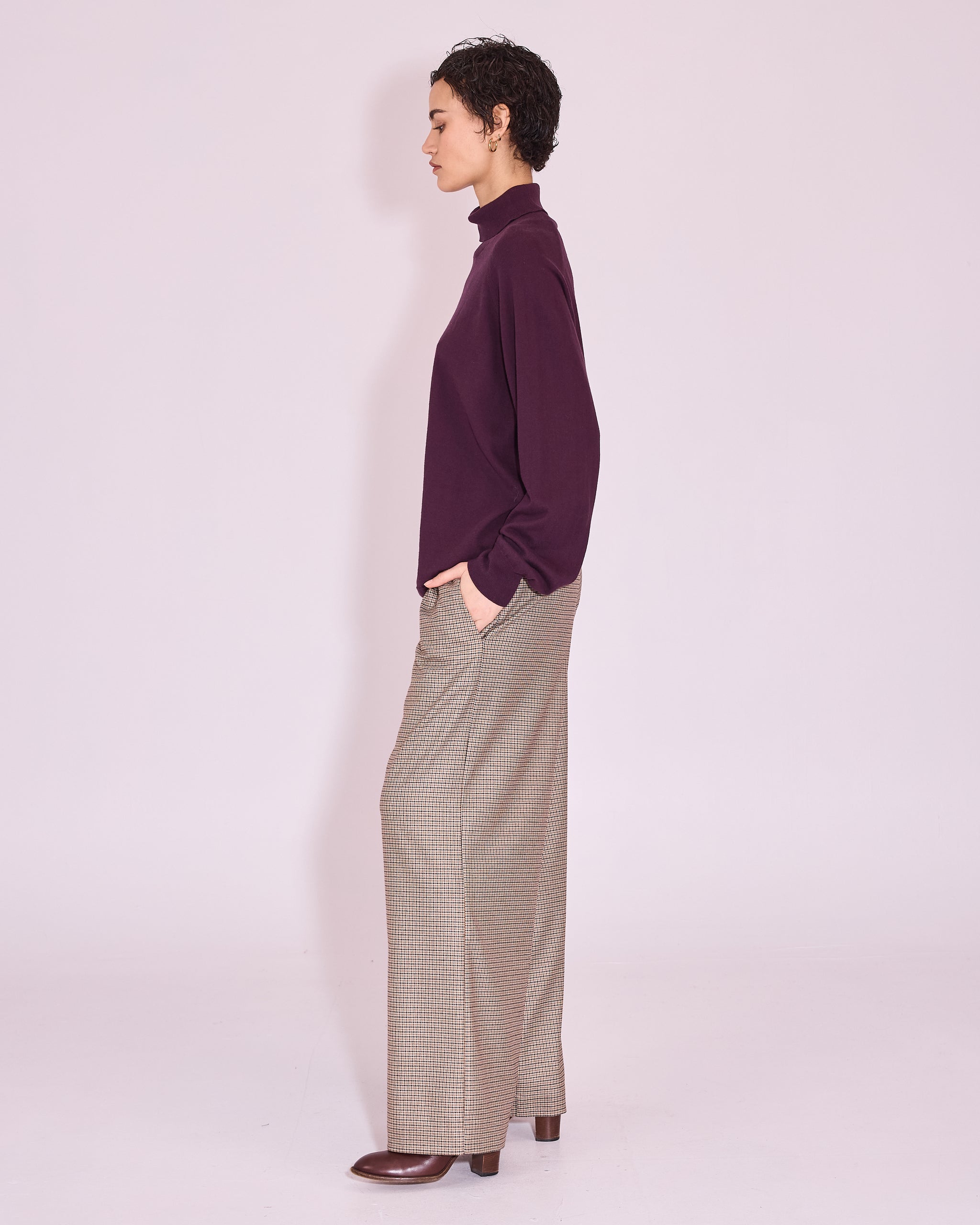 James broek in pied-de-poule