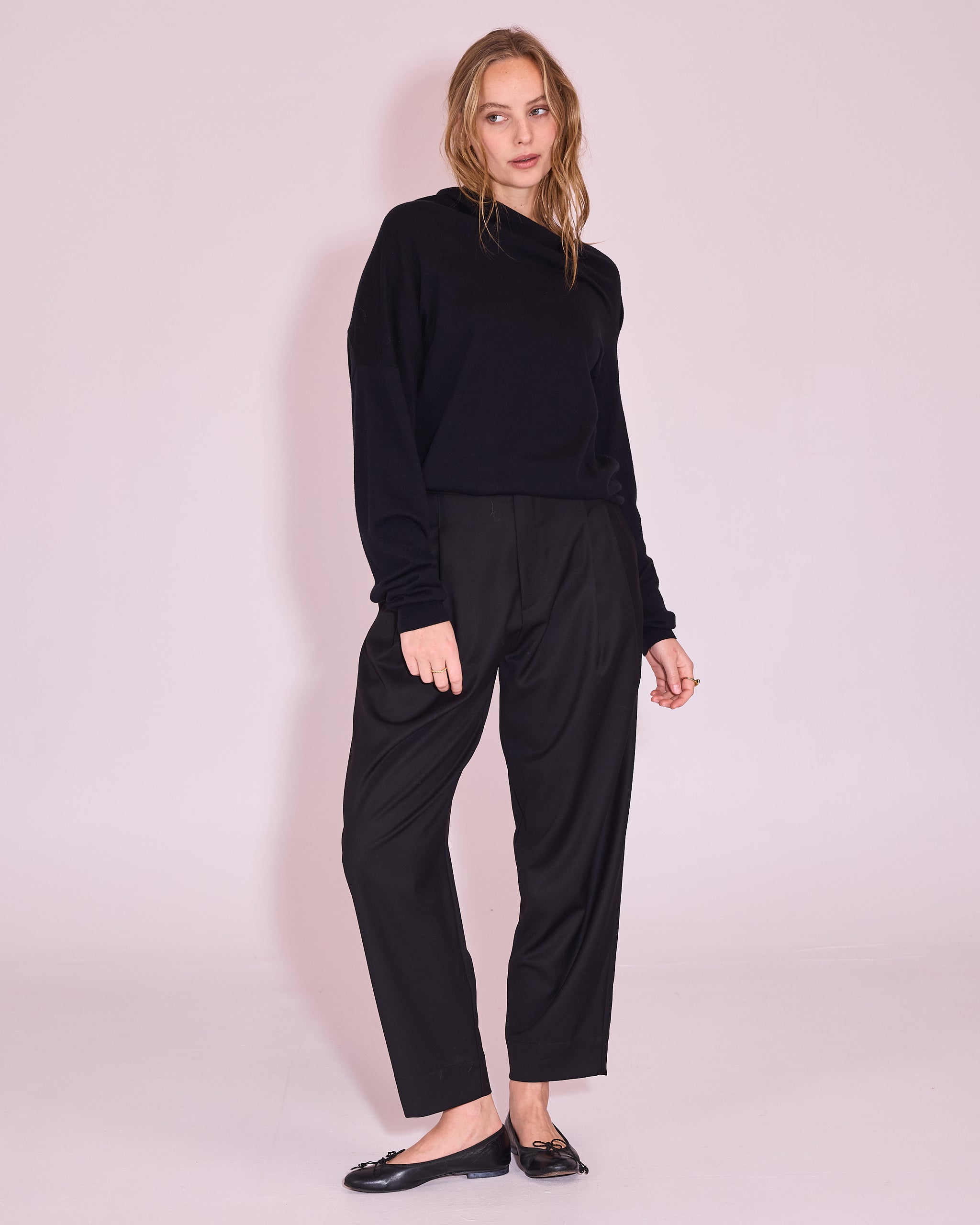 Jérome trousers in black