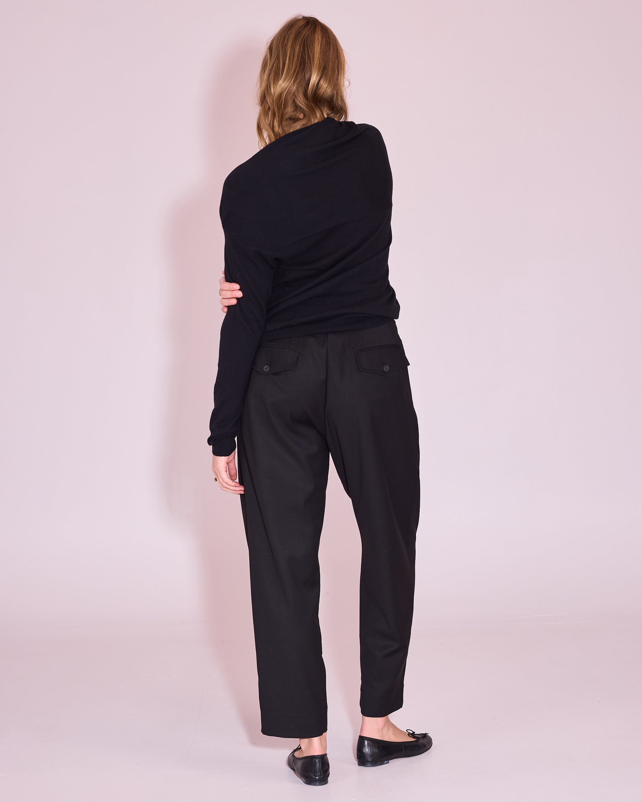 Jérome trousers in black