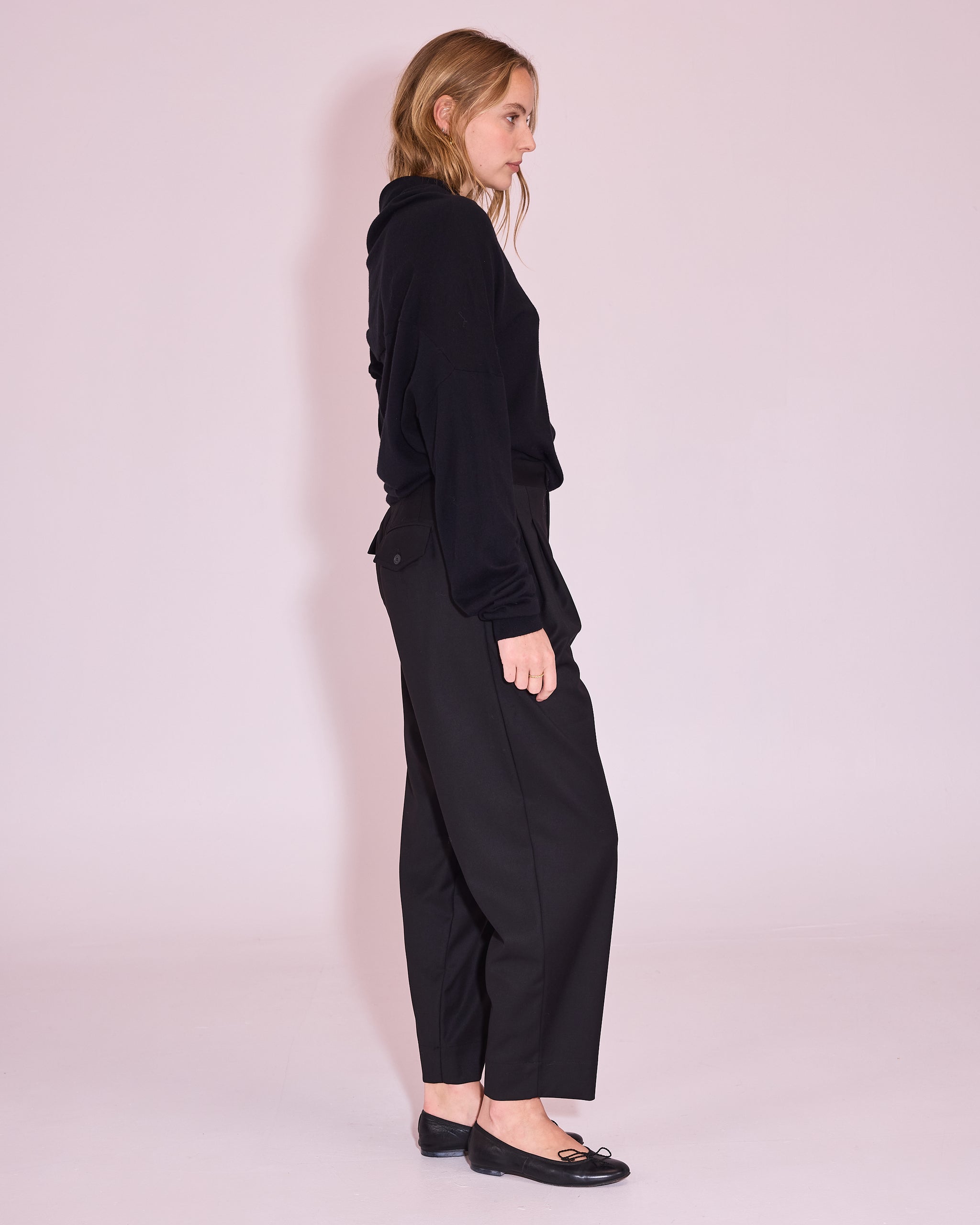 Jérome trousers in black