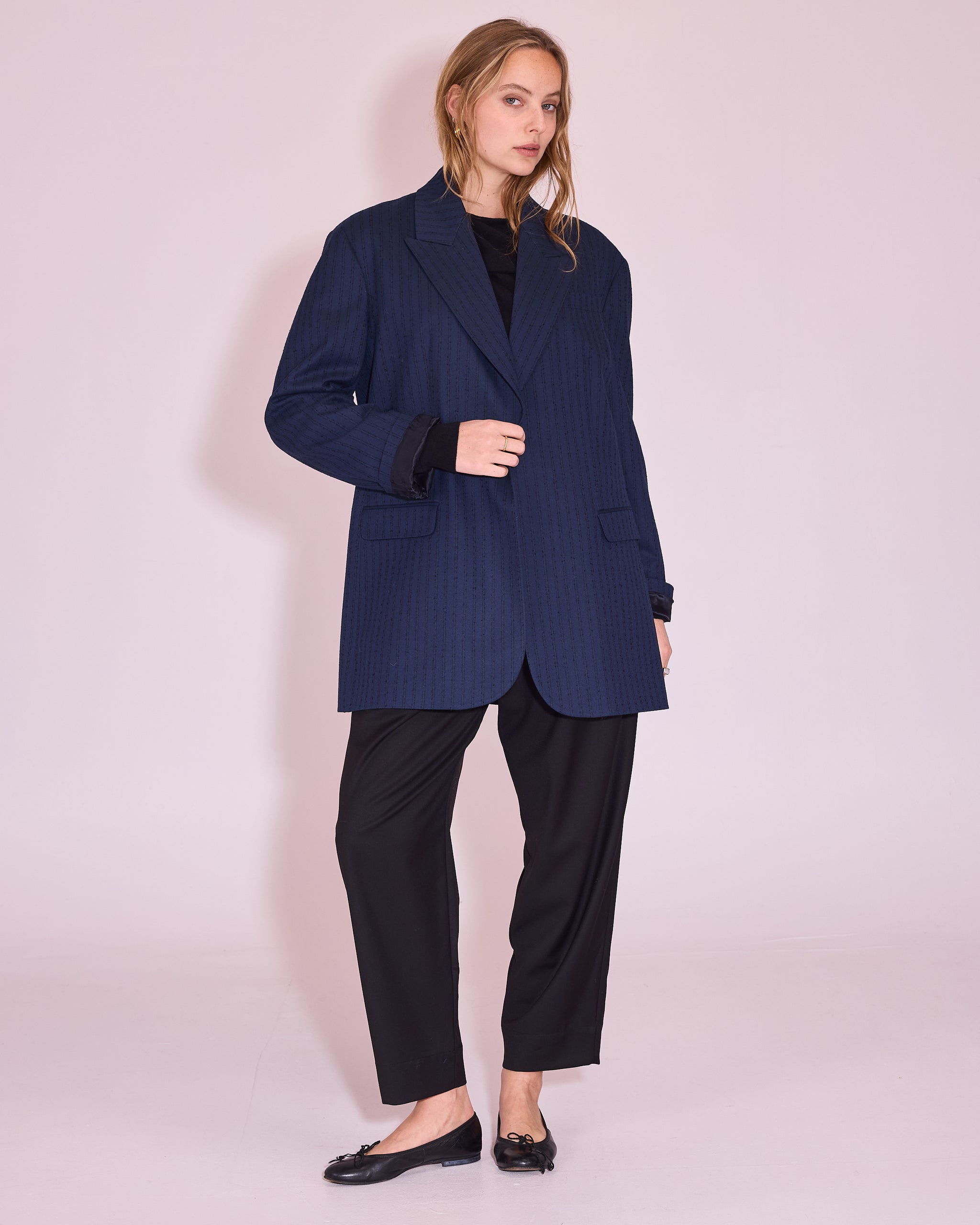 Jérome trousers in black